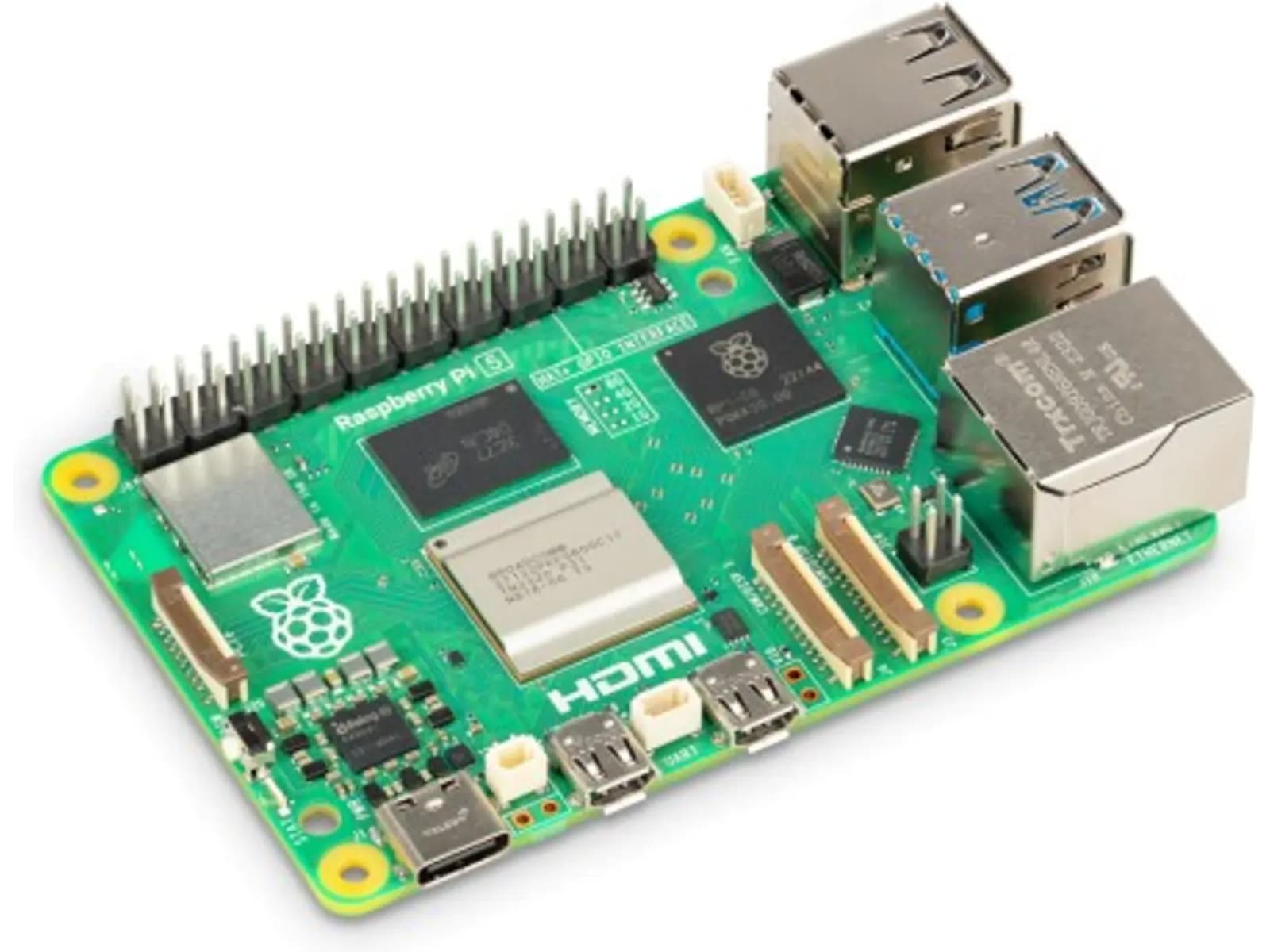 Raspberry Pi 5 16GB Integreret CPU