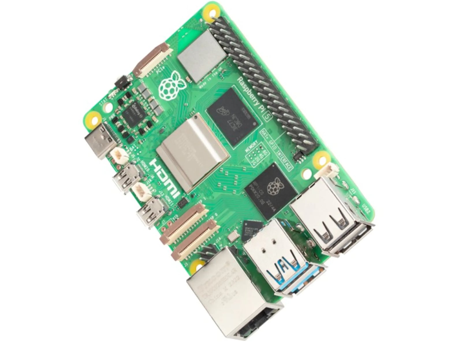 Raspberry Pi 5 16GB Integreret CPU