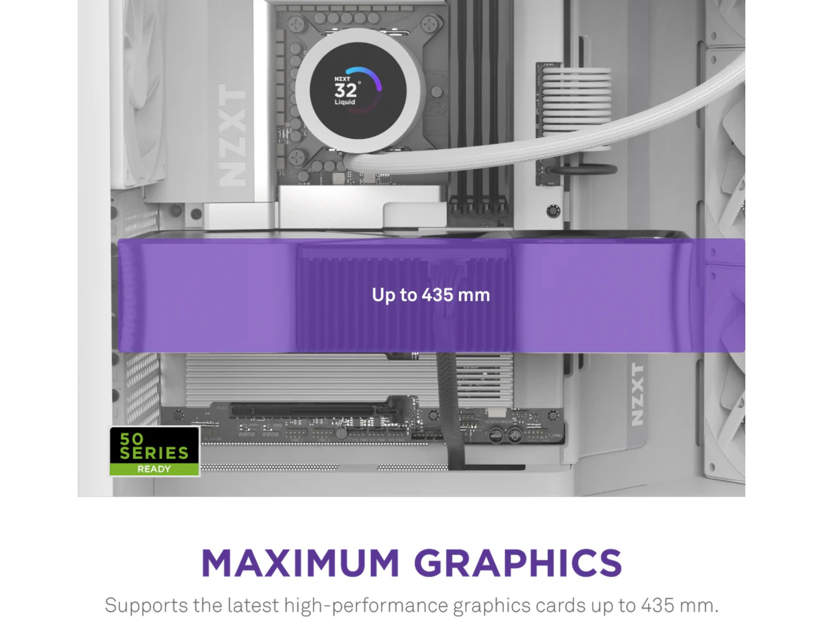 NZXT H9 Flow Mid Tower (hvidt) Midi Tower