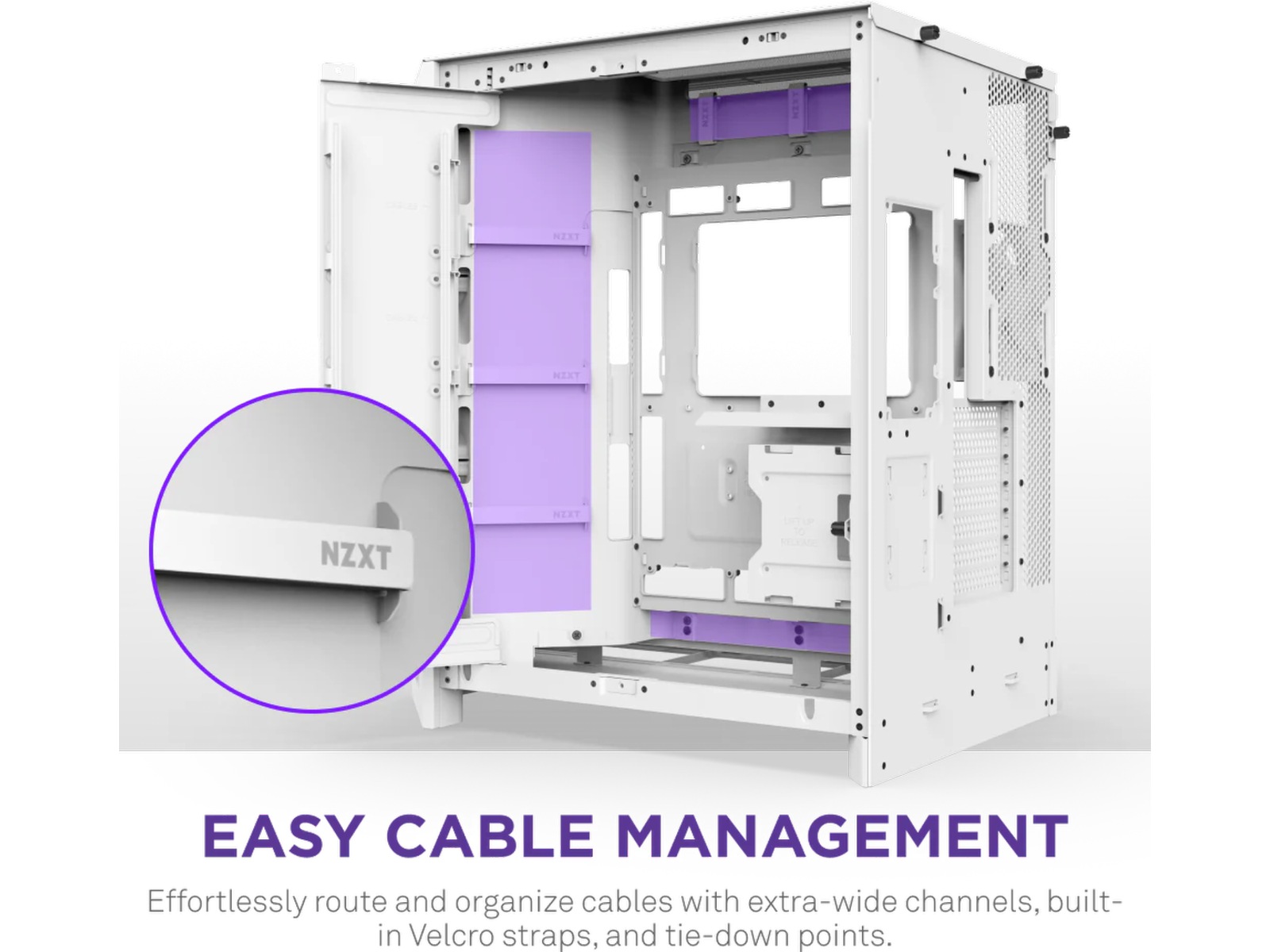 NZXT H9 Flow Mid Tower (hvidt) Midi Tower