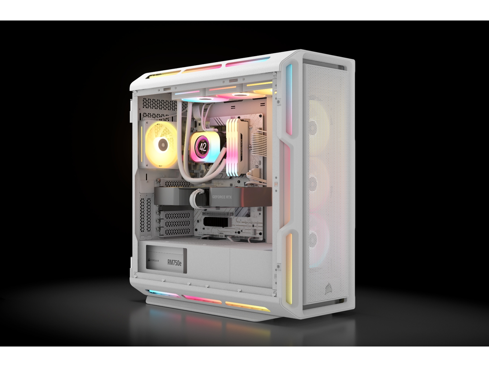 Corsair RMe Series RM750e PSU (hvidt) Strømforsyninger