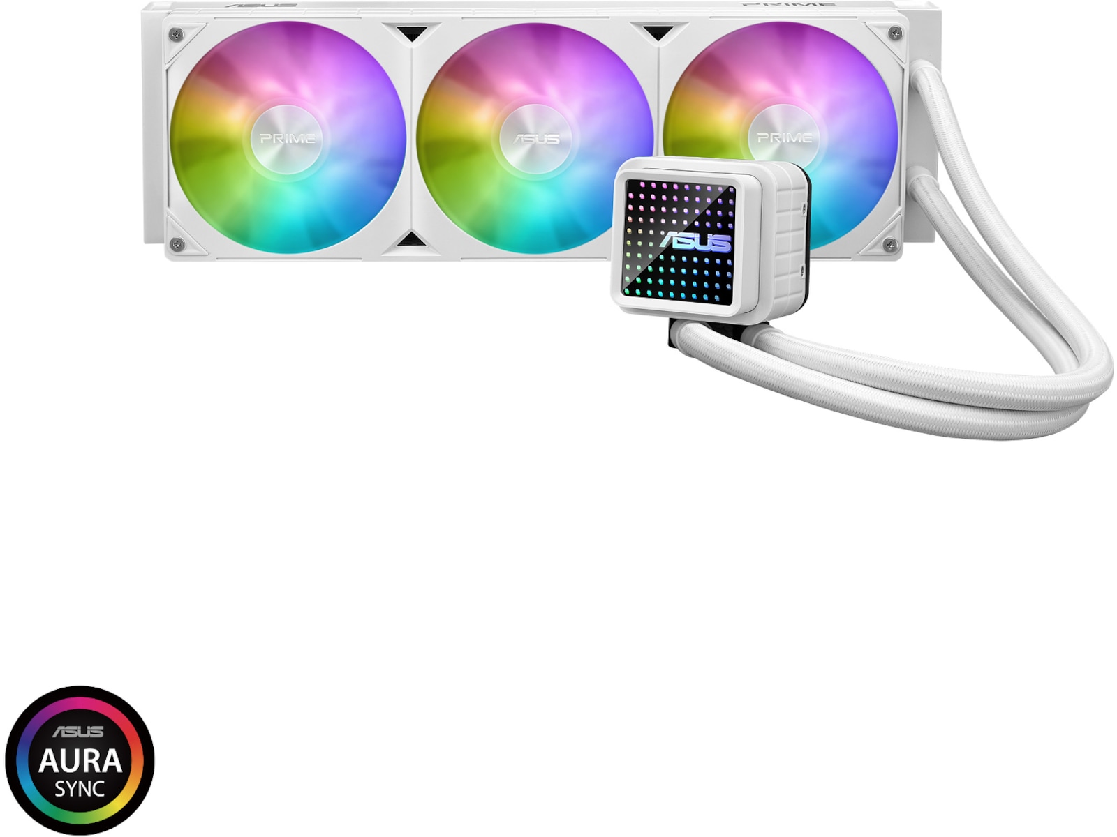 Asus Prime LC 360 ARGB Køler (hvid) CPU - Vandkøling