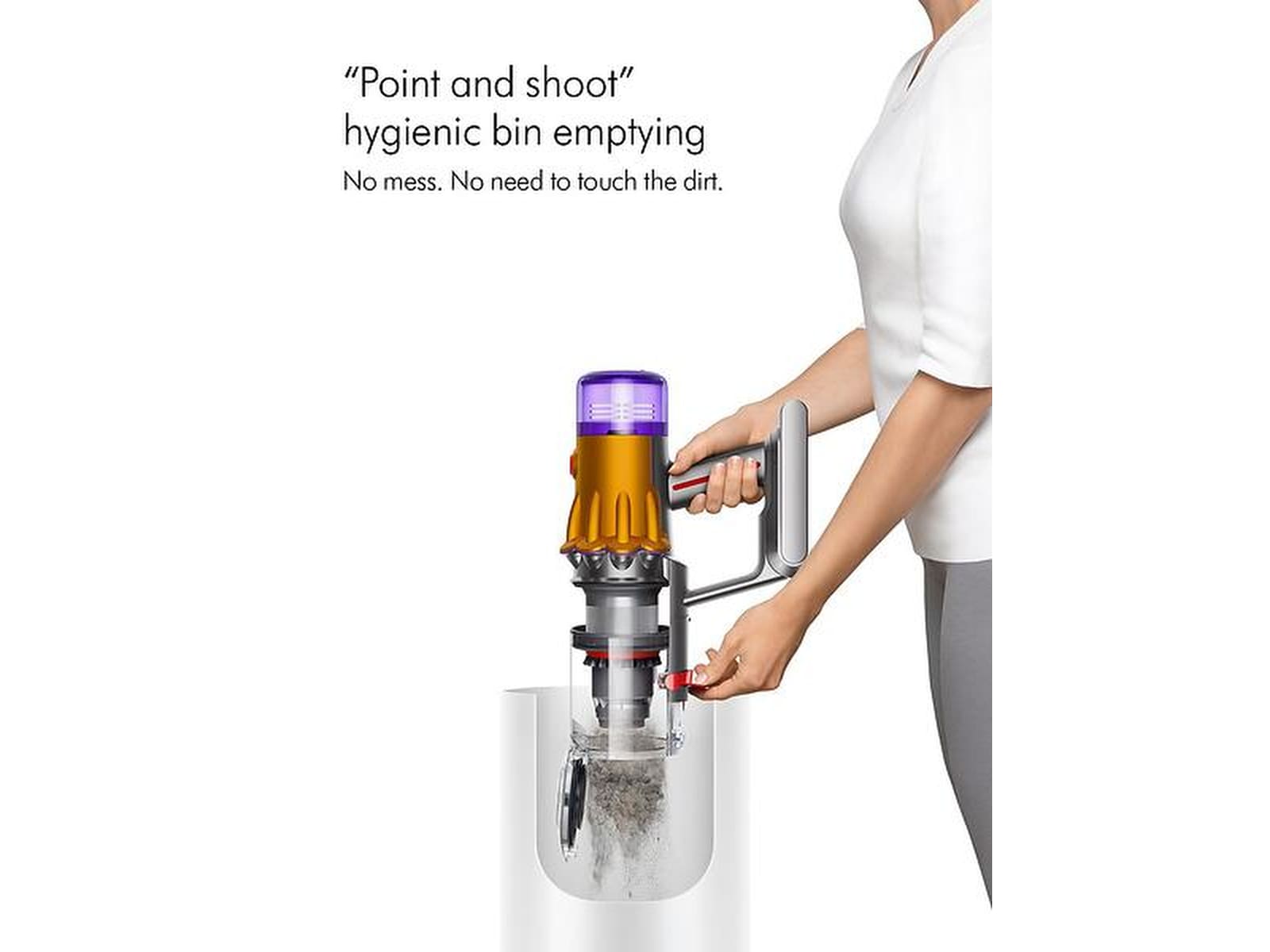 Dyson V12 Detect Slim Absolute trådløs støvsuger Ledningsfrie støvsugere