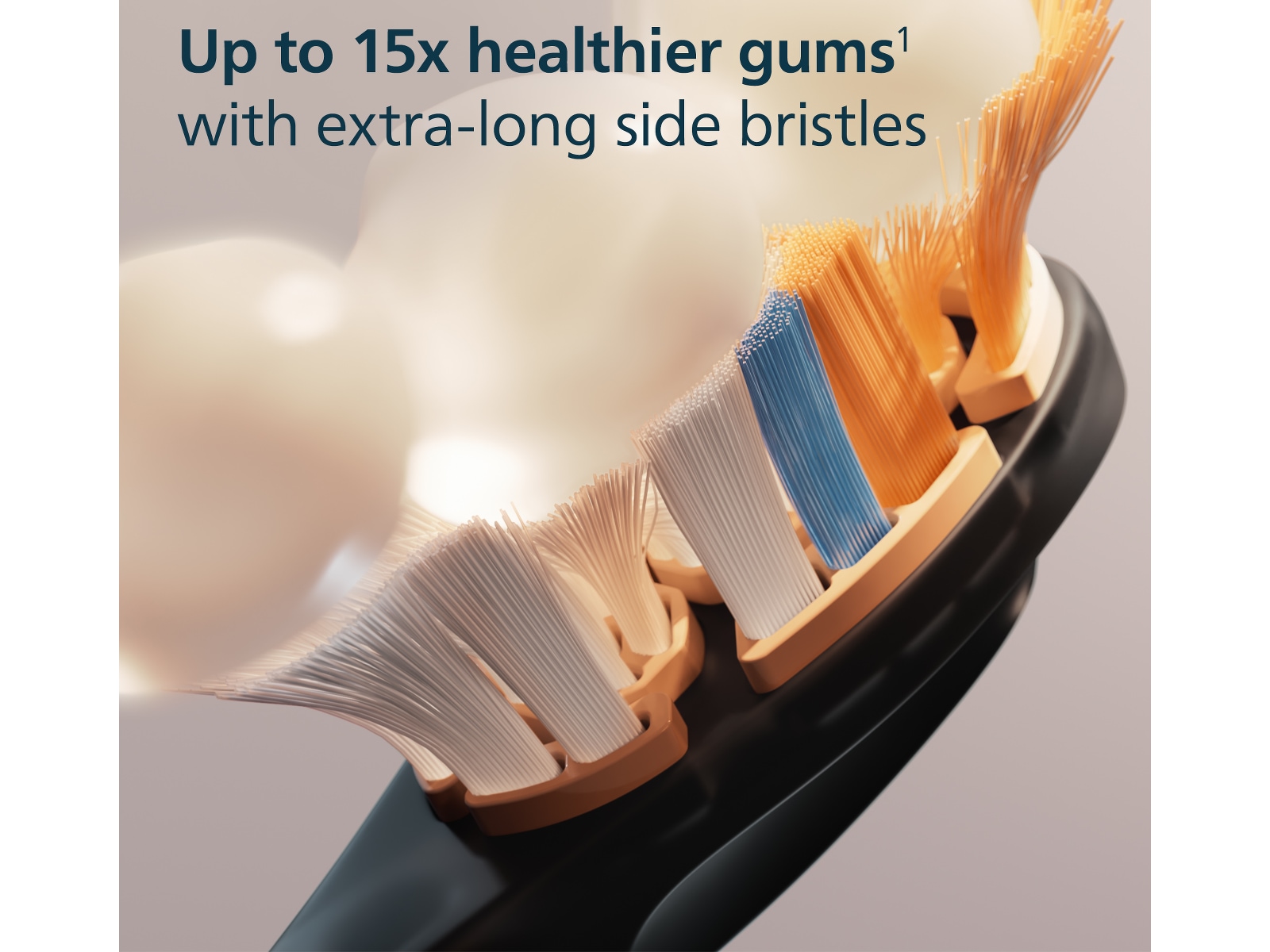 Philips Sonicare A3 Premium All-in-One tandbørstehoveder (2 pack, sort) Tandbørstehoveder