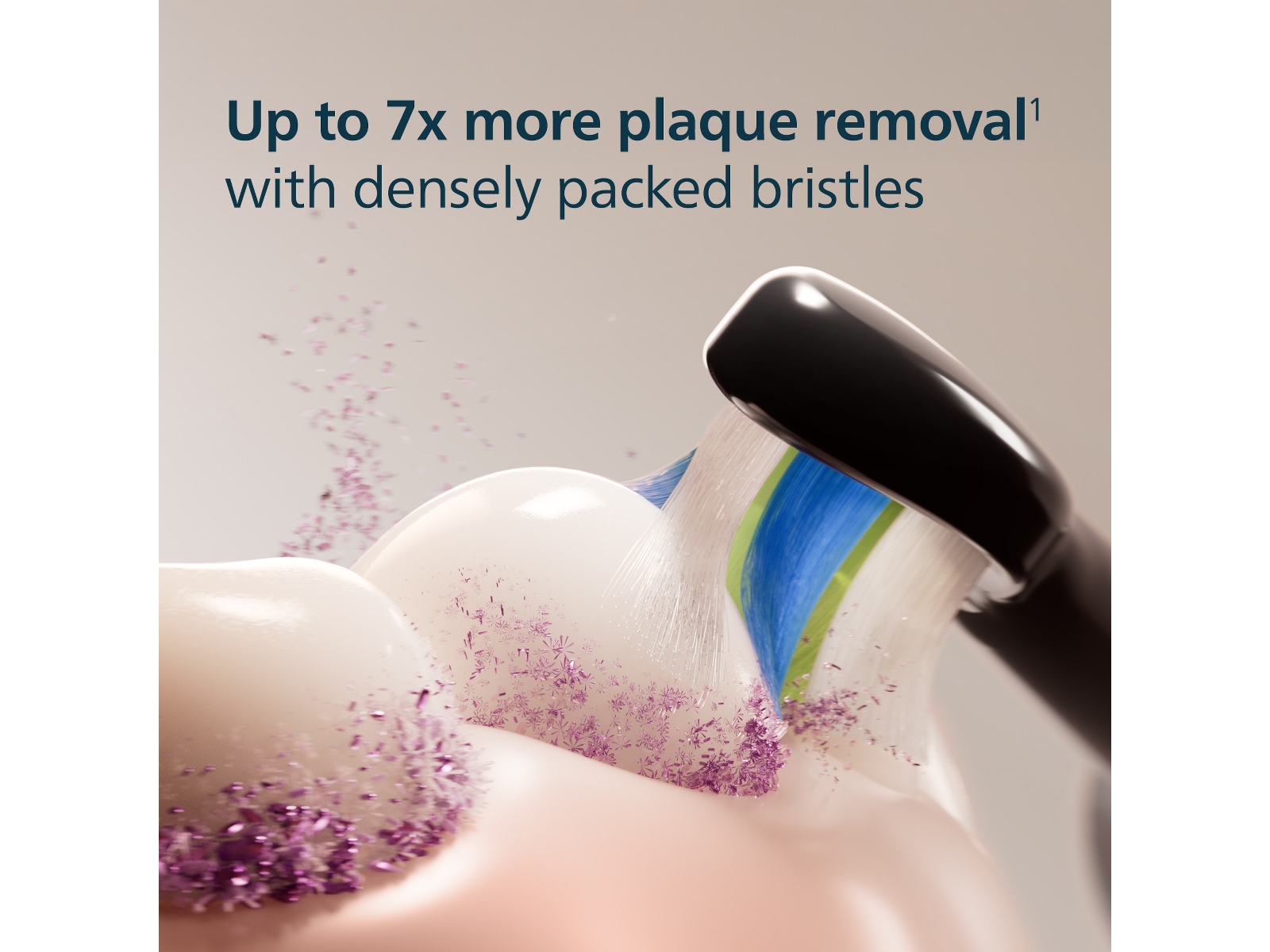 Philips Sonicare W2 Optimal White tandbørstehoveder (4 pack, sort) Tandbørstehoveder