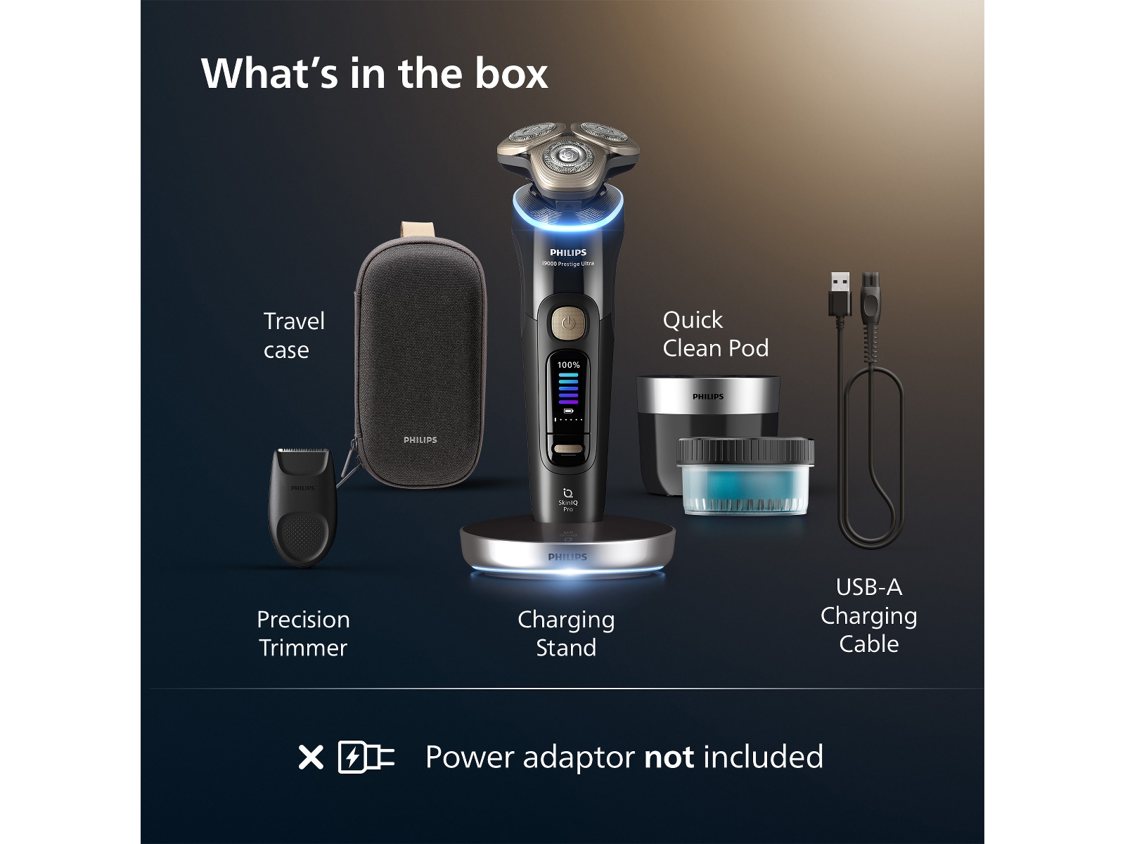 Philips i9000 Prestige Ultra Barbermaskine XP9400/31 Barbermaskine