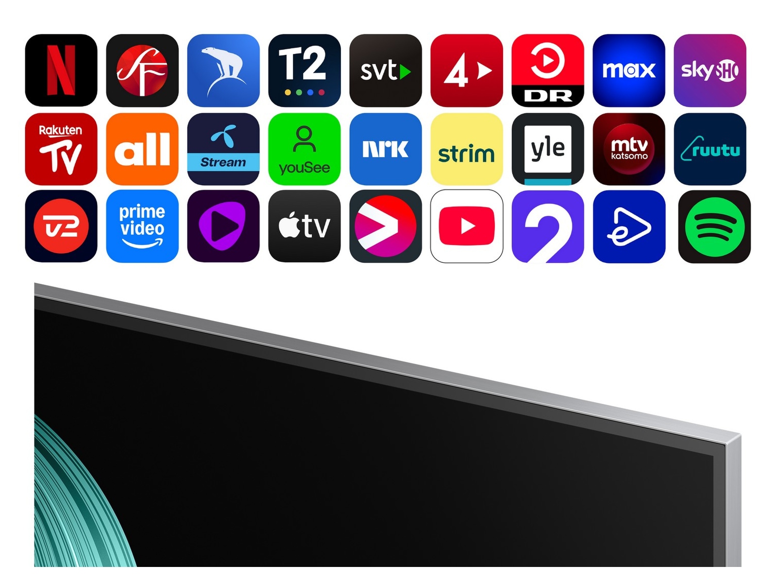 LG 97" M5 AI 4K OLED Smart TV (2025) Over 80 tommer TV