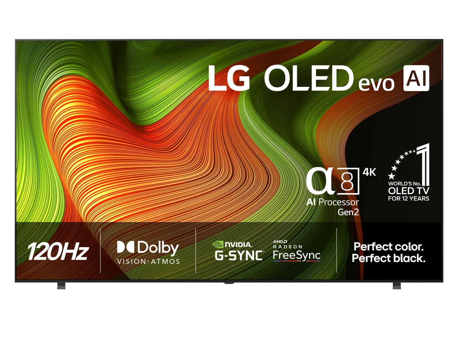 LG 83" B5 AI 4K OLED Smart TV (2025) Over 80 tommer TV