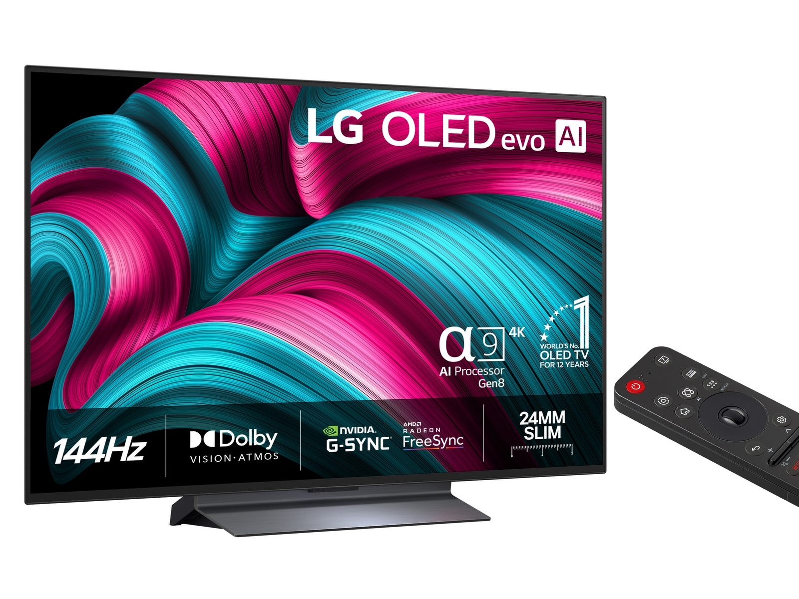 LG 48" C5 AI 4K OLED Smart TV (2025) 20 - 49 tommer TV