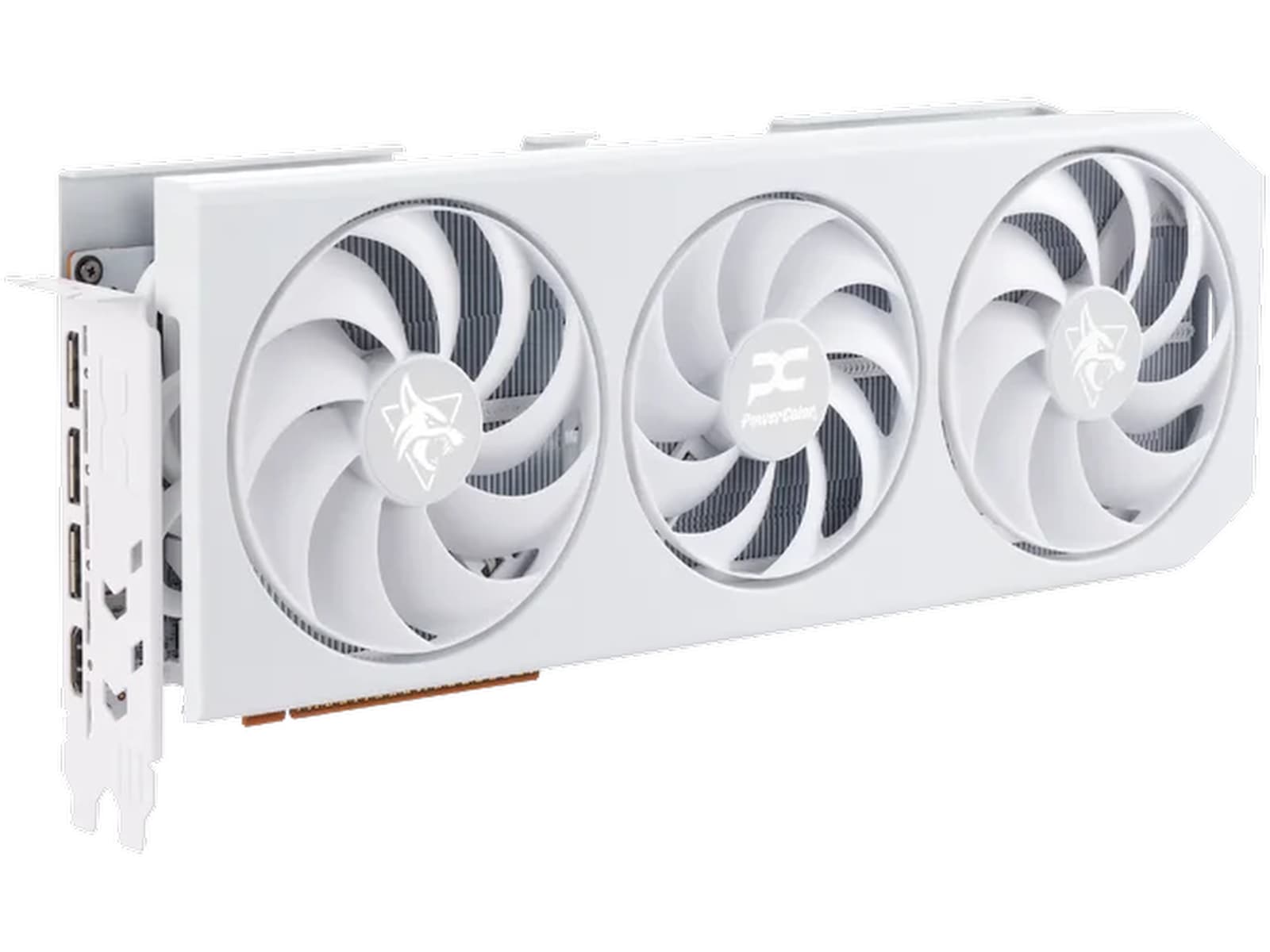 PowerColor Hellhound Spectral AMD Radeon RX 9070 XT (hvidt) Grafikkort