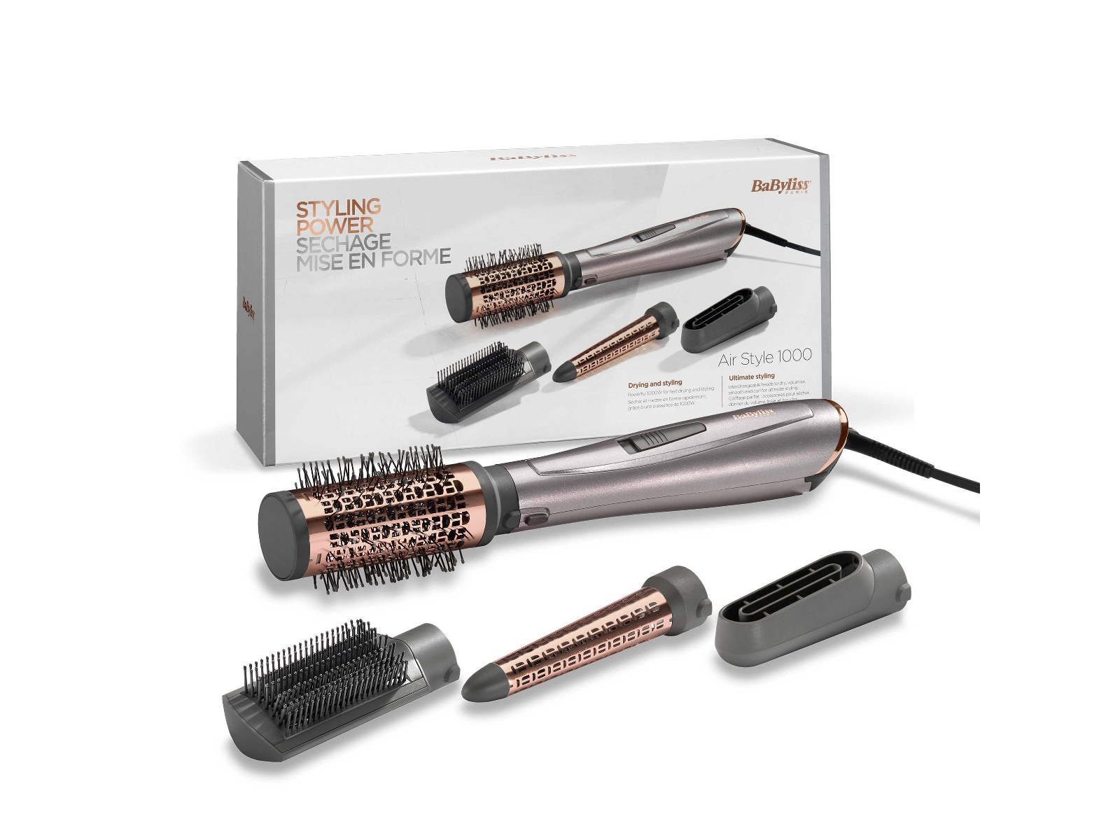 BaByliss Air Style 1000 Varmluftsbørste Hårpleje & styling