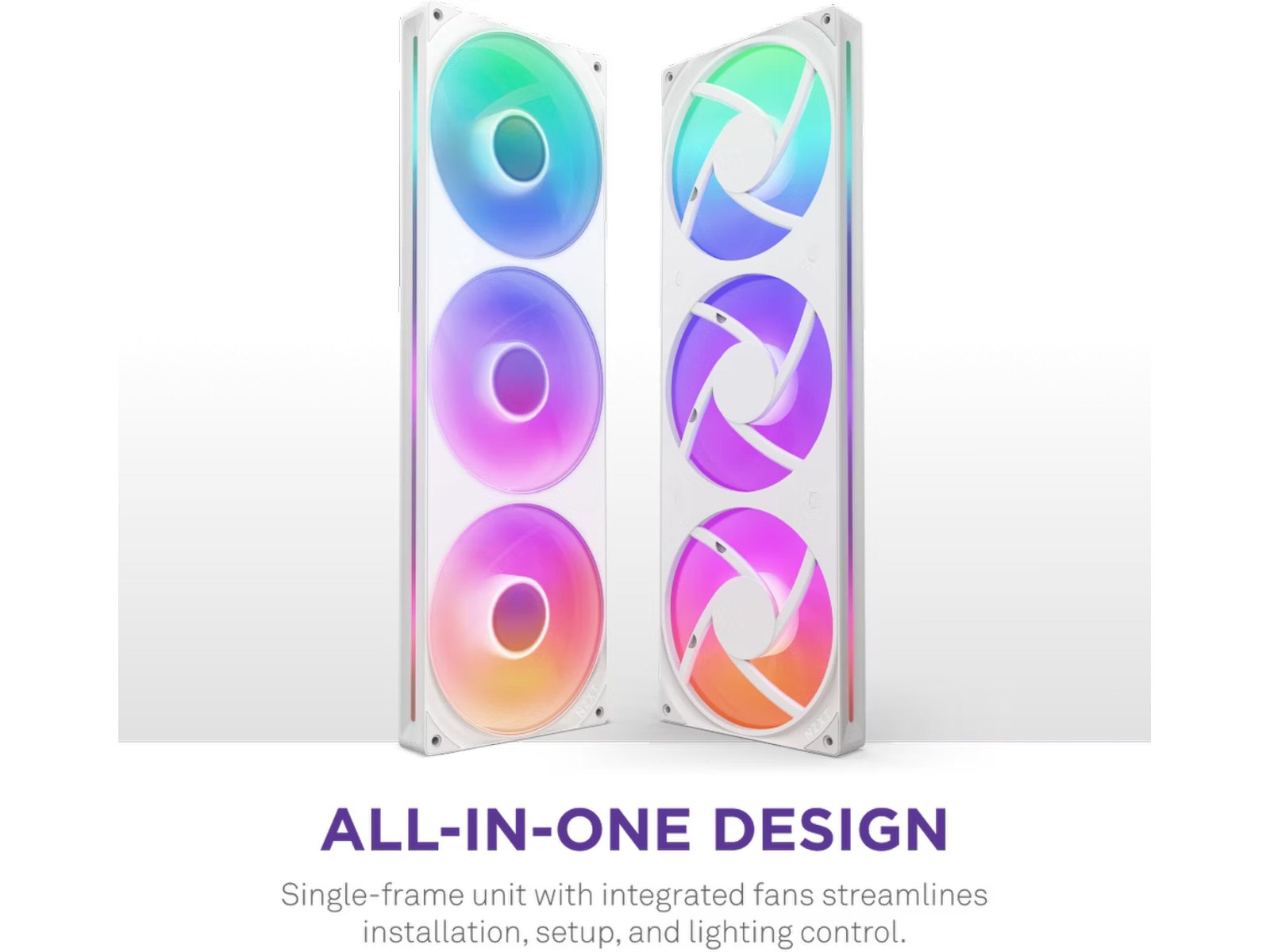 NZXT F420 RGB Core Køler (hvidt) CPU - Vandkøling