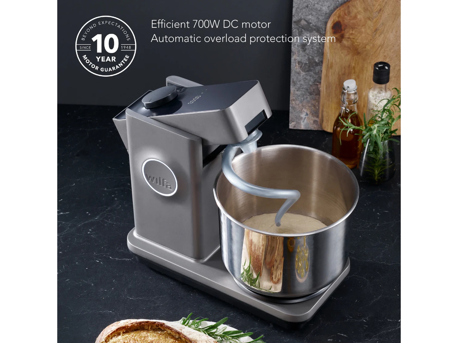 Wilfa Probaker Timer Køkkenmaskine (grå) Køkkenmaskiner