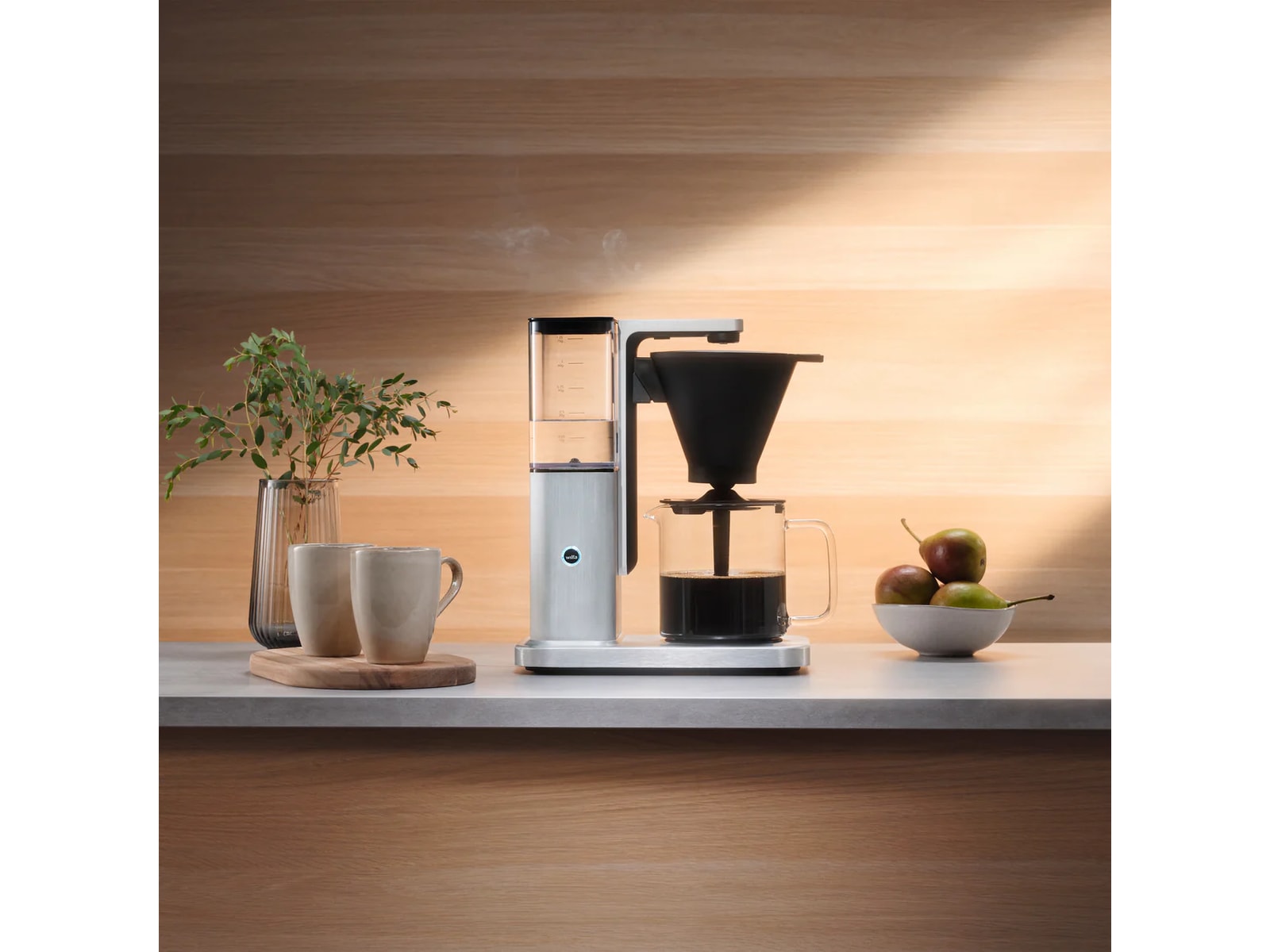 Wilfa Zense Alux kaffemaskine (børstet aluminium) Kaffemaskiner