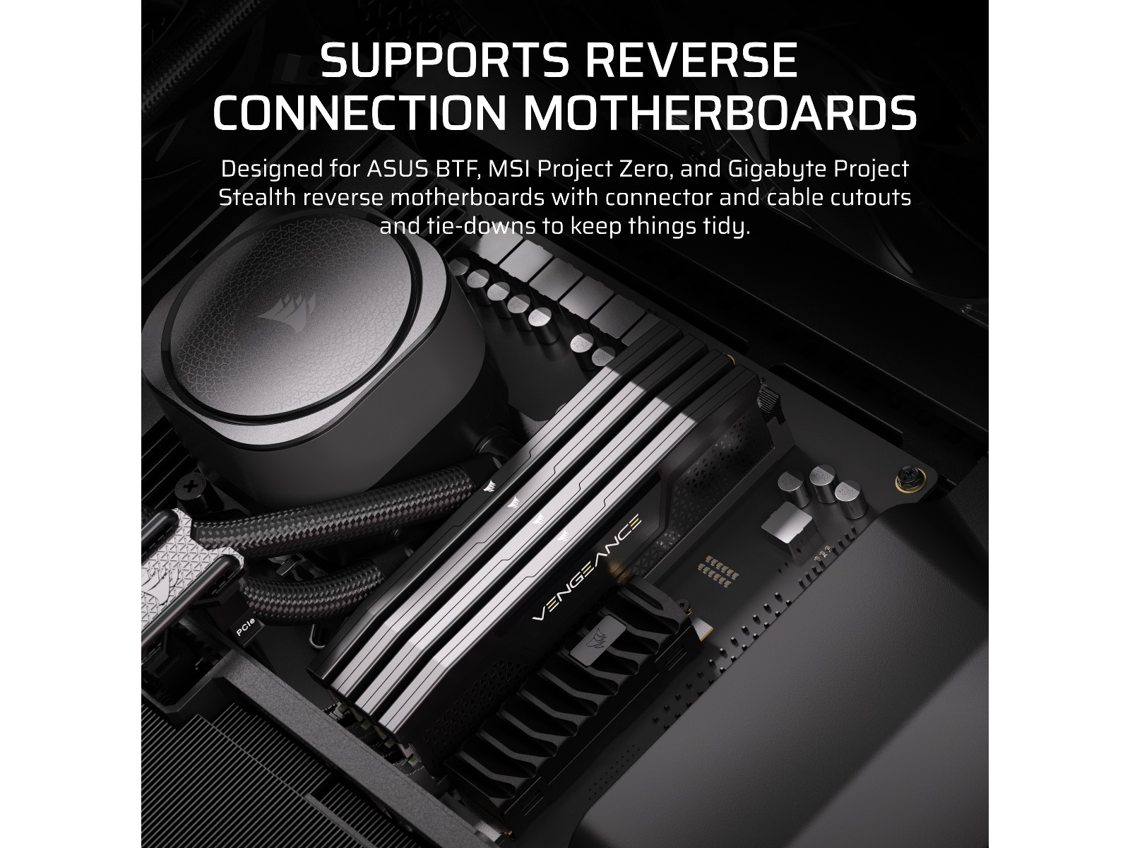 Corsair FRAME 5000D RS Mid Tower (sort) Midi Tower