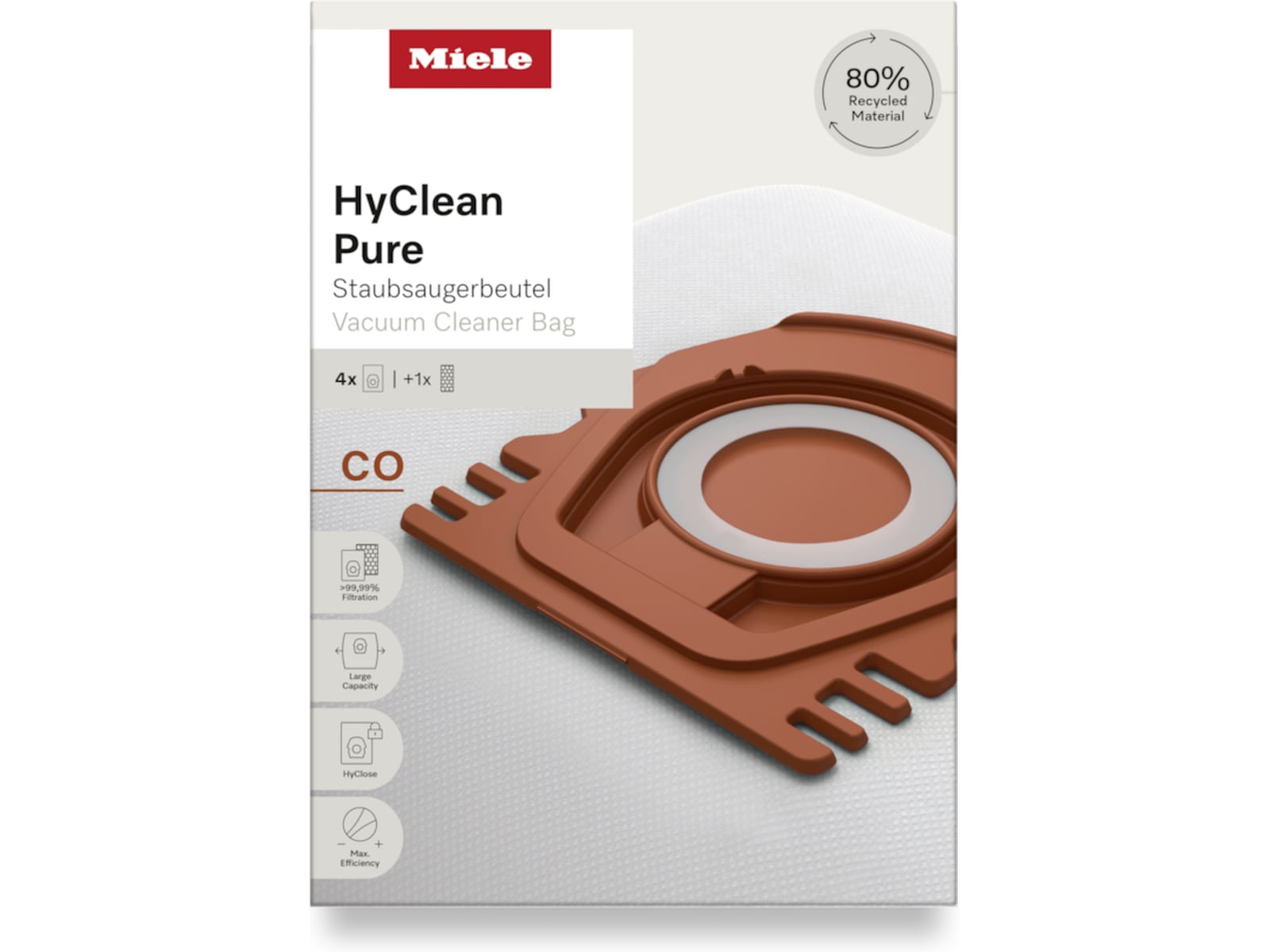 Miele HyClean Pure CO støvsugerposer Tilbehør til støvsugere og rengøring