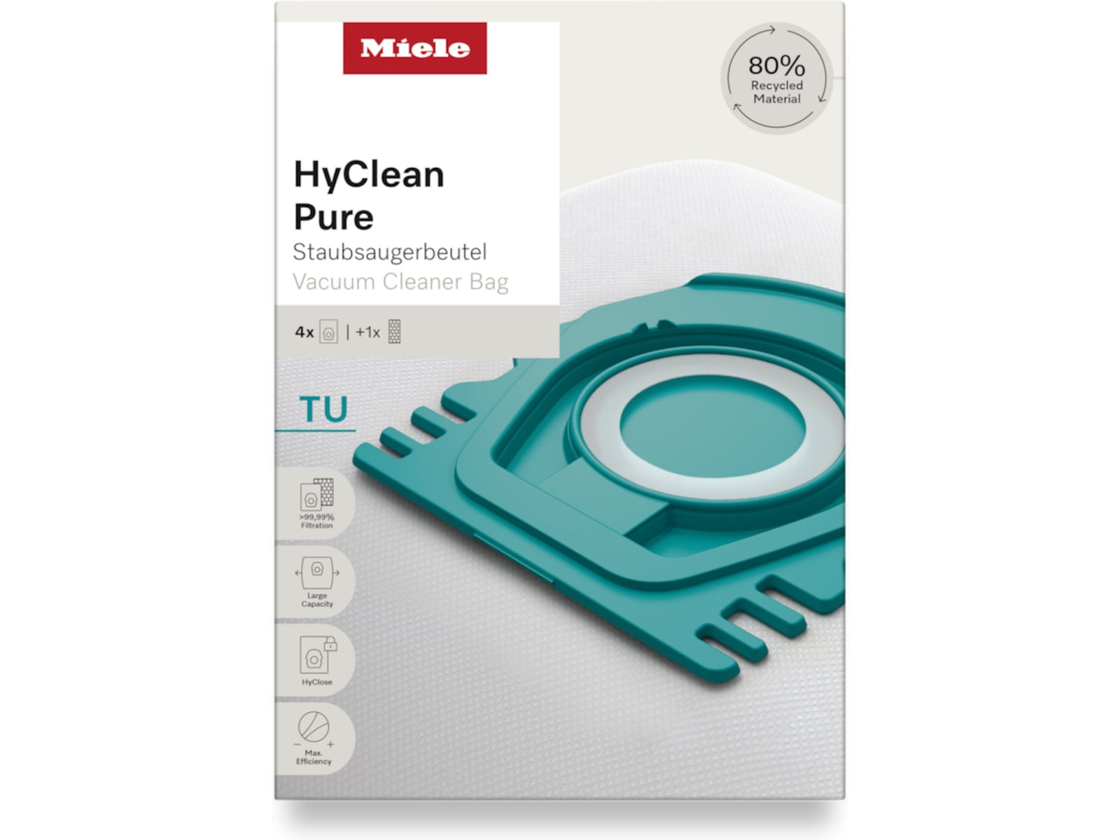 Miele HyClean Pure TU støvsugerposer Tilbehør til støvsugere og rengøring