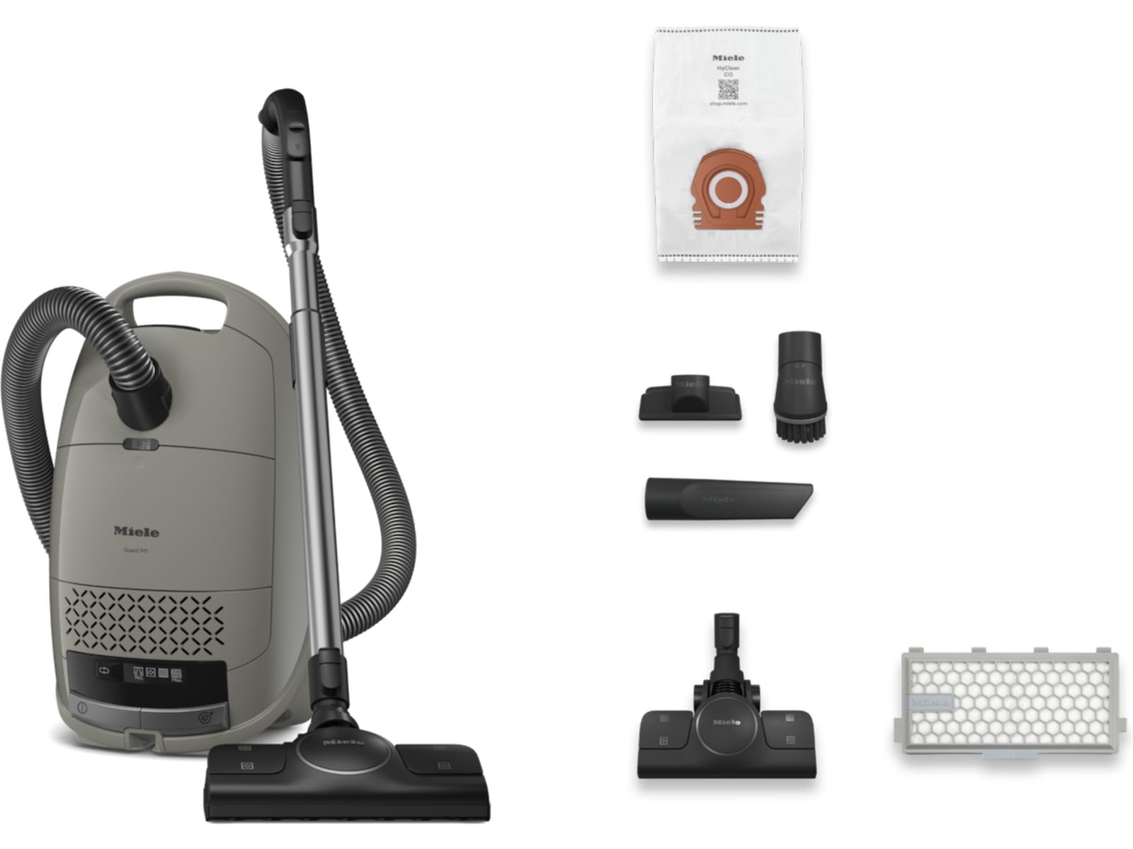 Miele Guard M1 Silence Gulvstøvsuger (grå) Støvsugere