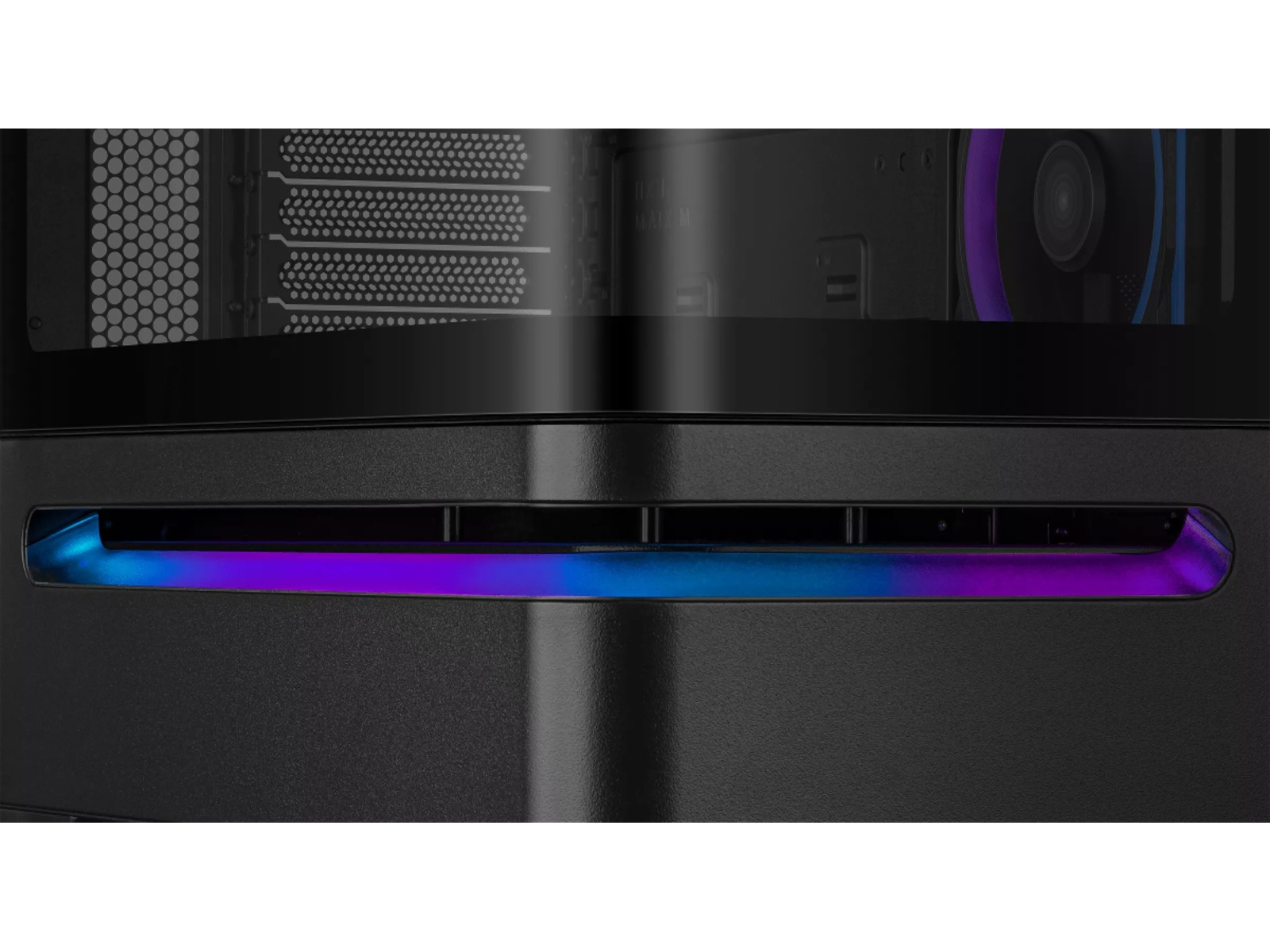 Asus PRIME AP202 TG ARGB mATX Tower (sort) Mini/Micro/Nano tower