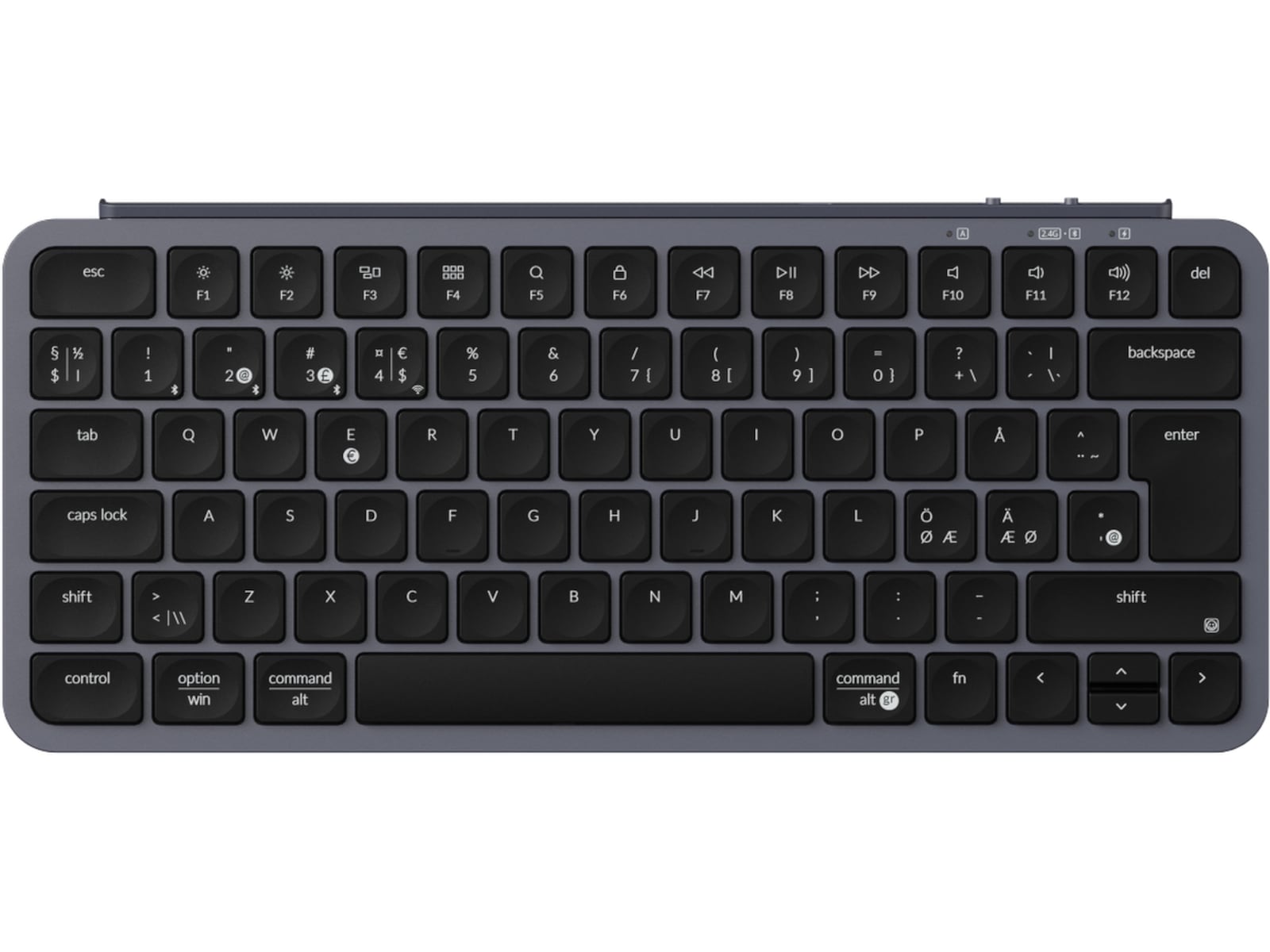 Keychron B1 Pro Ultra-Slim 75% Trådløst Tastatur Keyboards