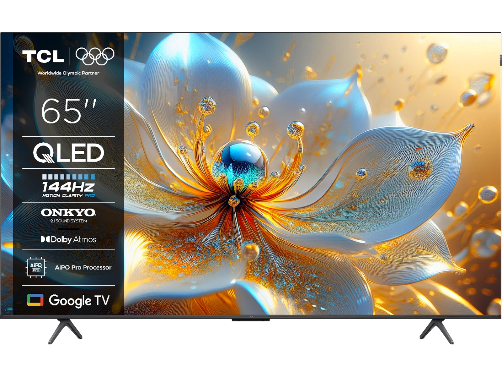 TCL 65" T8C 4K QLED Google TV (2025) 60 - 69 tommer TV