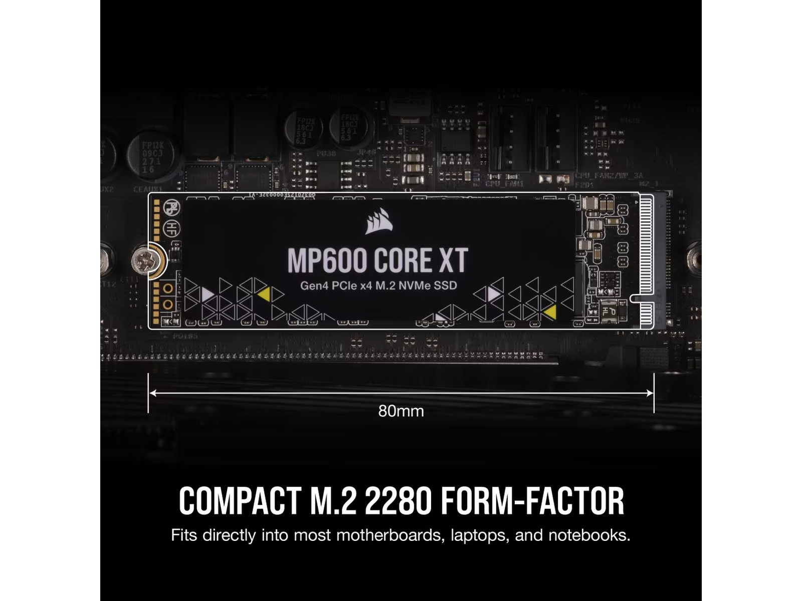 Corsair MP600 CORE XT NVMe PCIe M.2 SSD 2TB SSD M.2