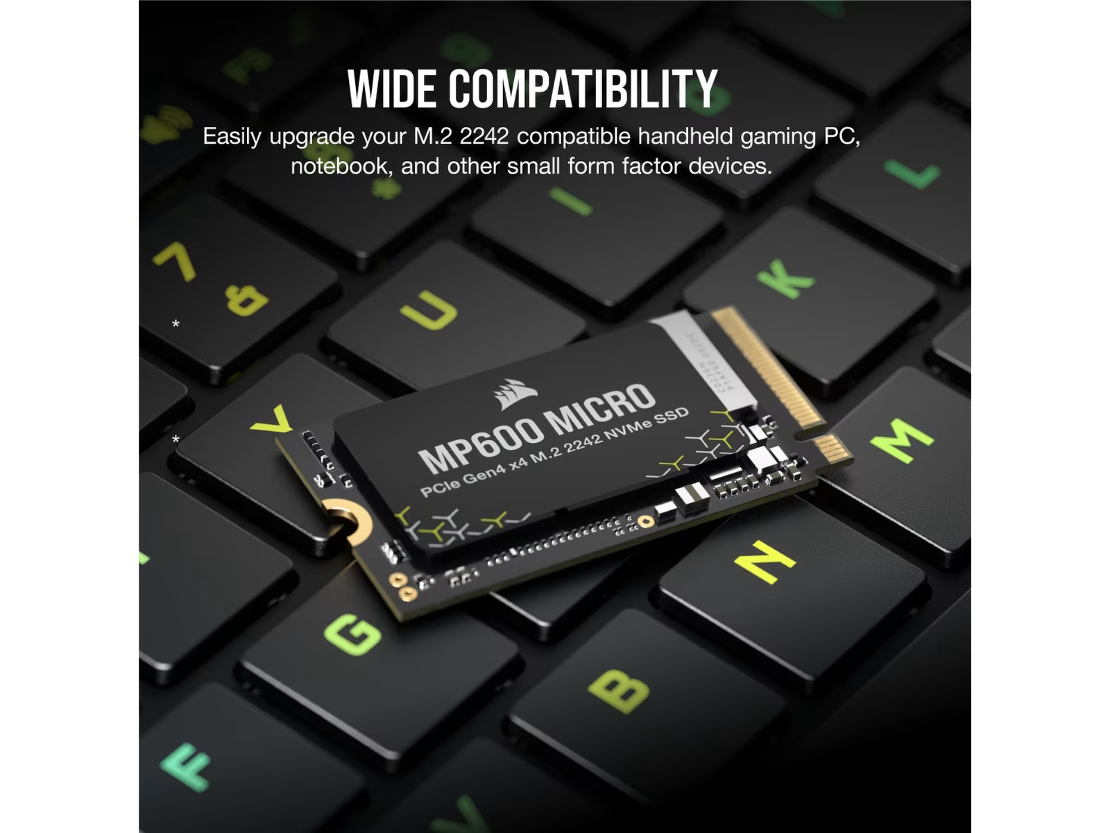Corsair MP600 MICRO NVMe PCIe M.2 2242 SSD 1TB SSD M.2