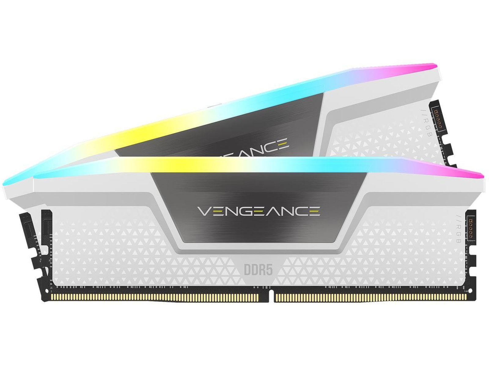 Corsair Vengeance RGB DDR5 6400MHz 32GB (hvidt) Hukommelse (RAM)