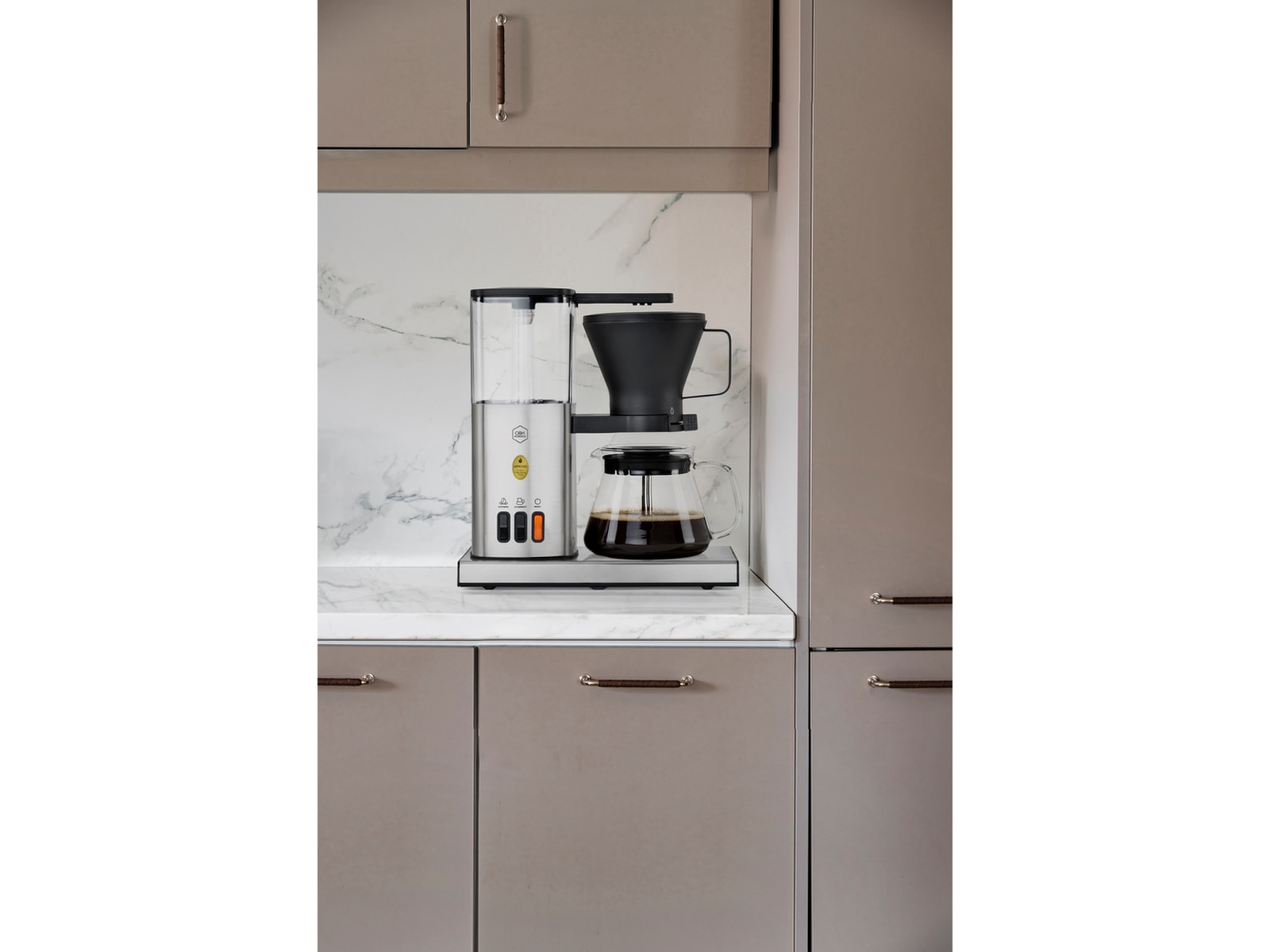 OBH Nordica Blooming Aroma 2426 Kaffemaskine (Sølv) Kaffemaskiner