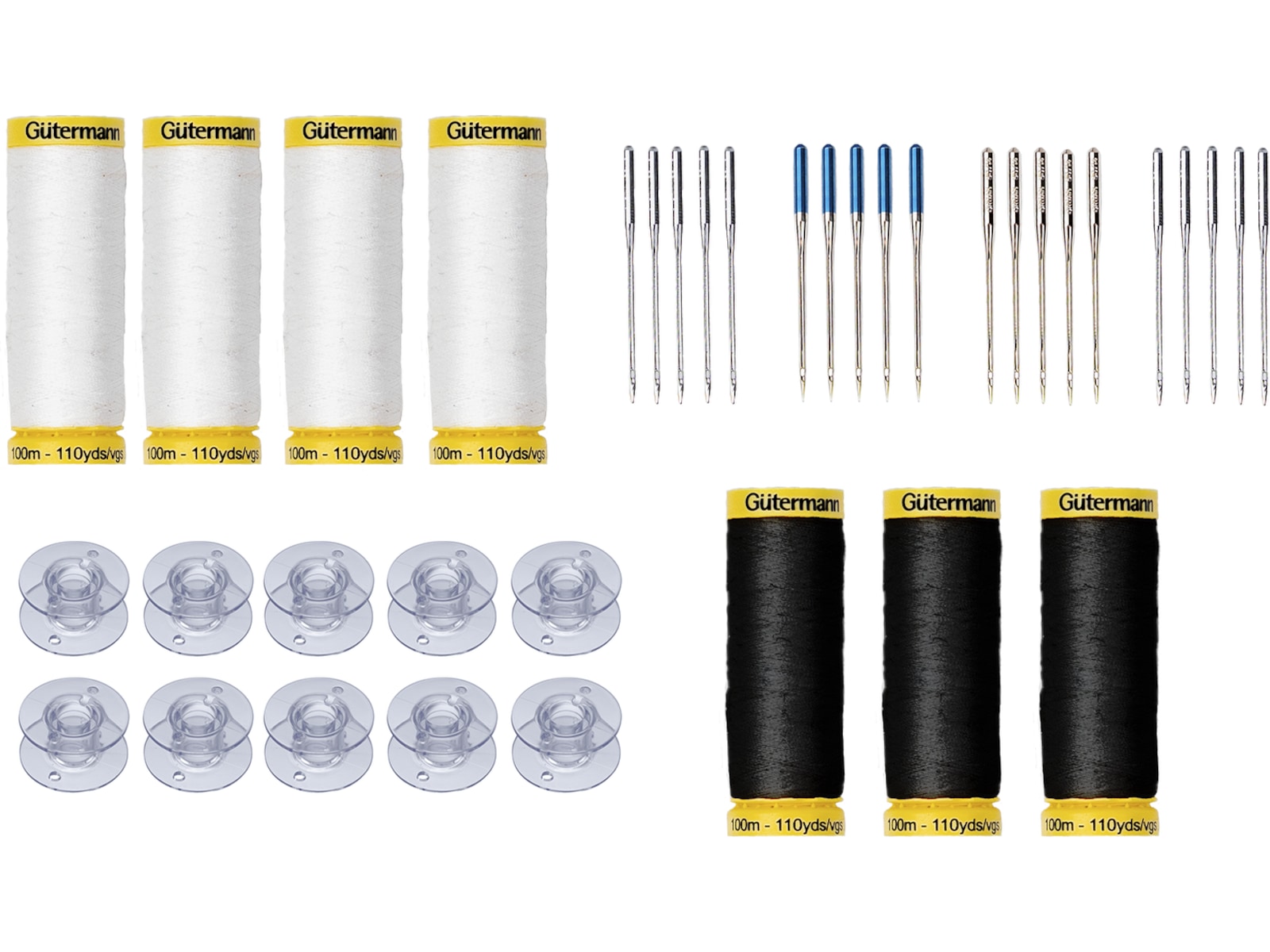 Brother COMPLETE  sytilbehørsæske 37 dele Tilbehør til symaskiner