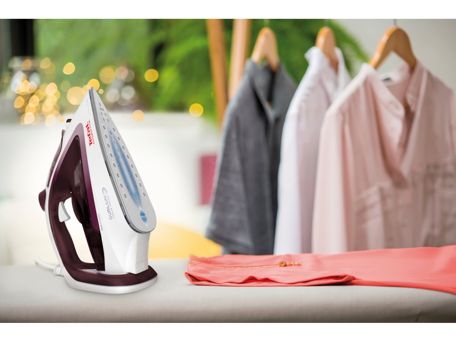 Tefal Easygliss Plus dampstrygejern (lilla) Strygejern