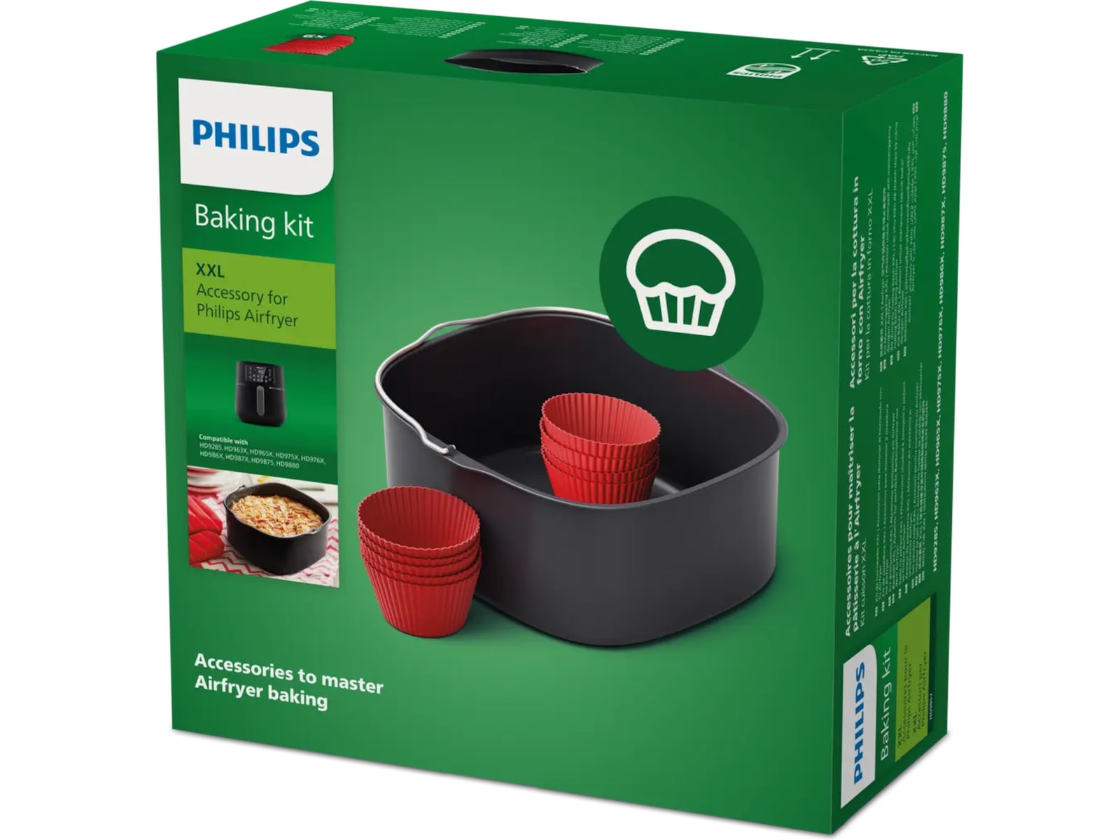 Philips HD9957/00 Bagesæt til airfryer 7,3L Tilbehør til airfryer