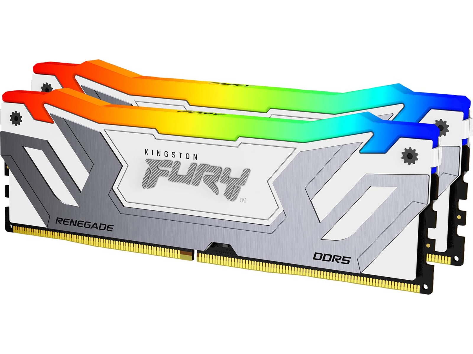 Kingston FURY Renegade DDR5 RGB 8400MHz 48GB (hvidt) Hukommelse (RAM)