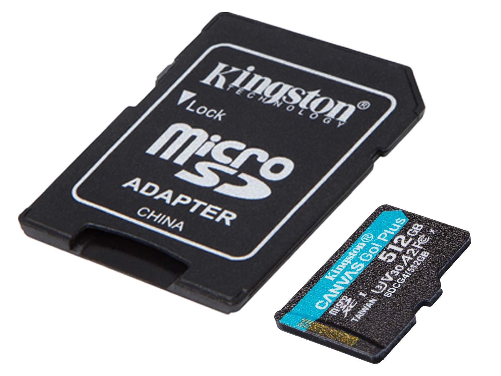 Kingston Canvas Go! Plus microSD 512GB Flash-hukommelse