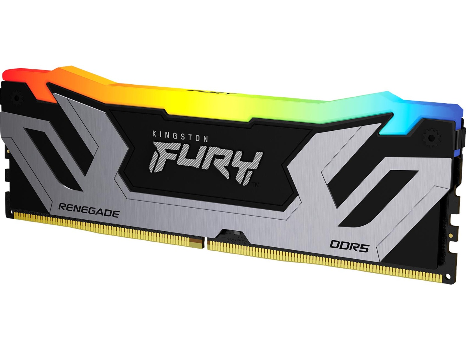 Kingston FURY Renegade DDR5 RGB 8400MHz 24GB (sort) Hukommelse (RAM)