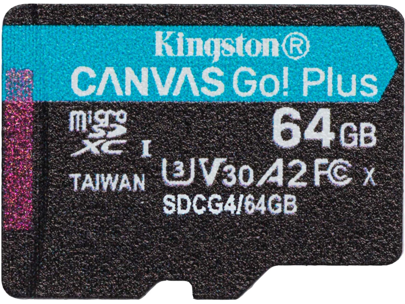Kingston Canvas Go! Plus microSD 64GB Flash-hukommelse