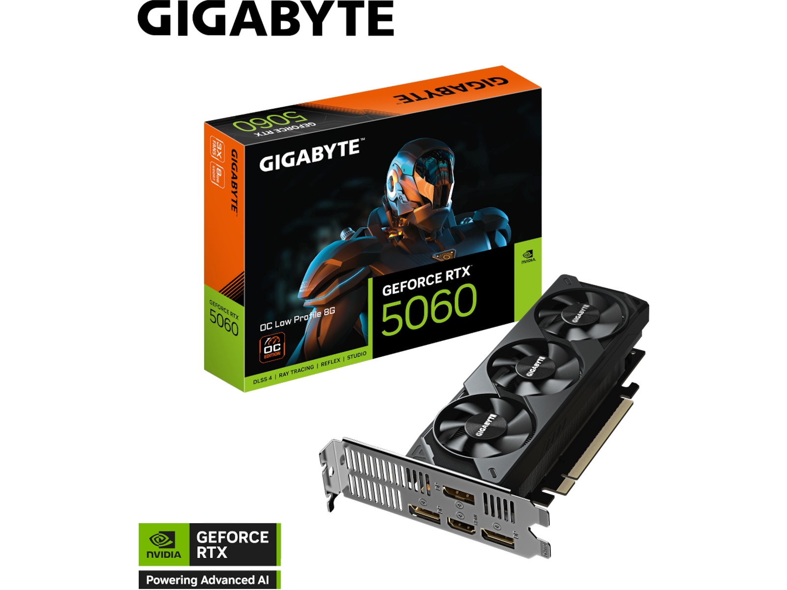 Gigabyte GeForce RTX 5060 OC Low Profile Grafikkort