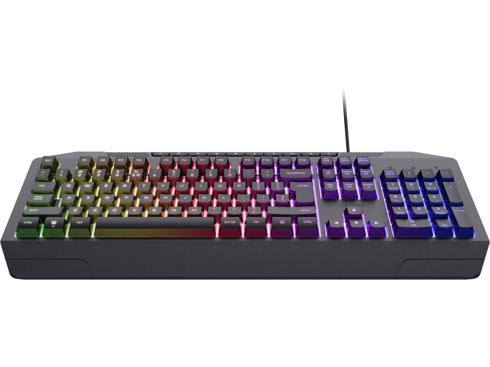 Trust GTX 836 Evocx Illuminated Gamingtastatur Gamingkeyboard