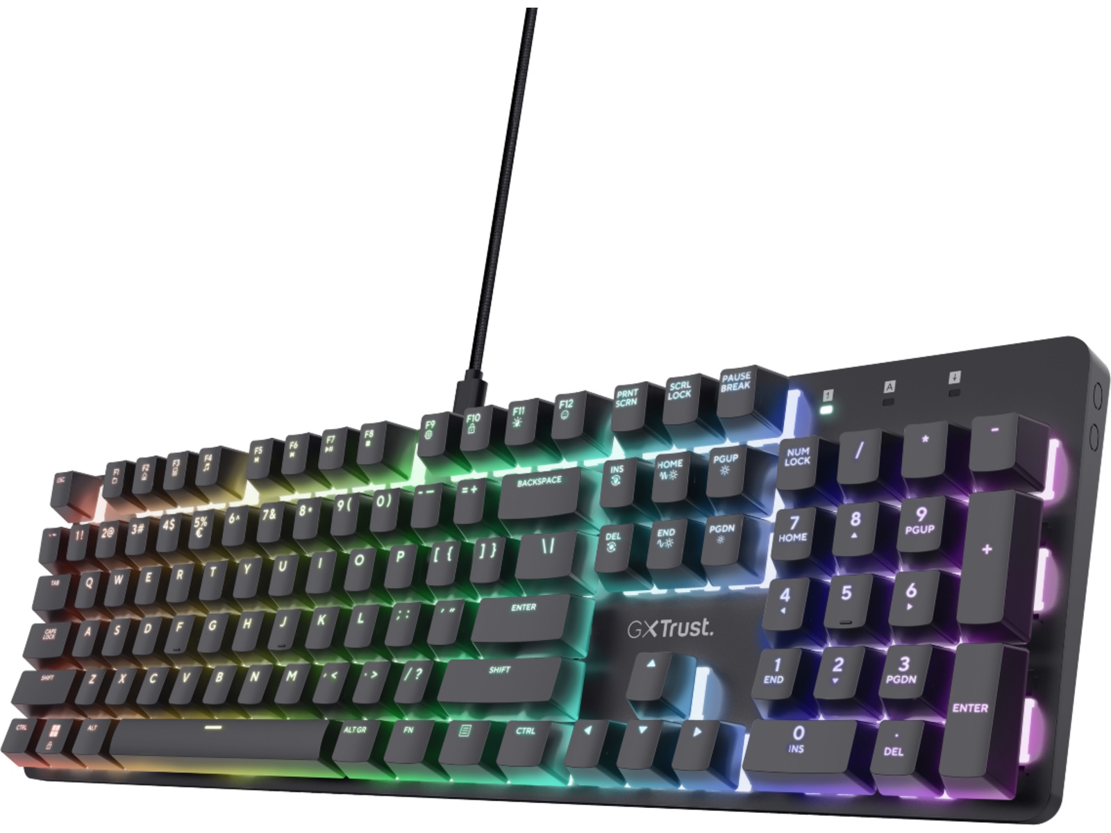 Trust GXT 871 Zora Mekanisk Gamingtastatur Gamingkeyboard