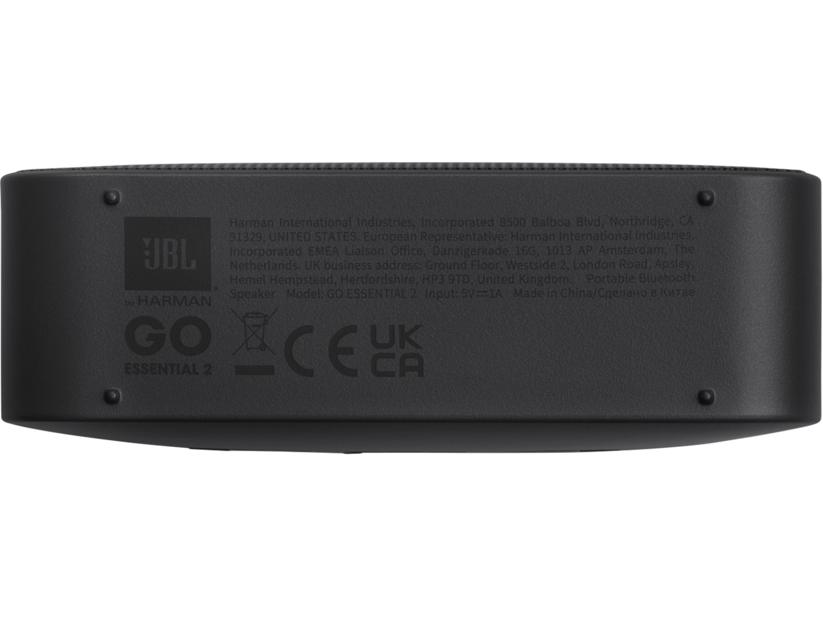 JBL GO essential 2 Trådløs bluetooth højtaler (sort) Trådløs / Bluetooth højttaler