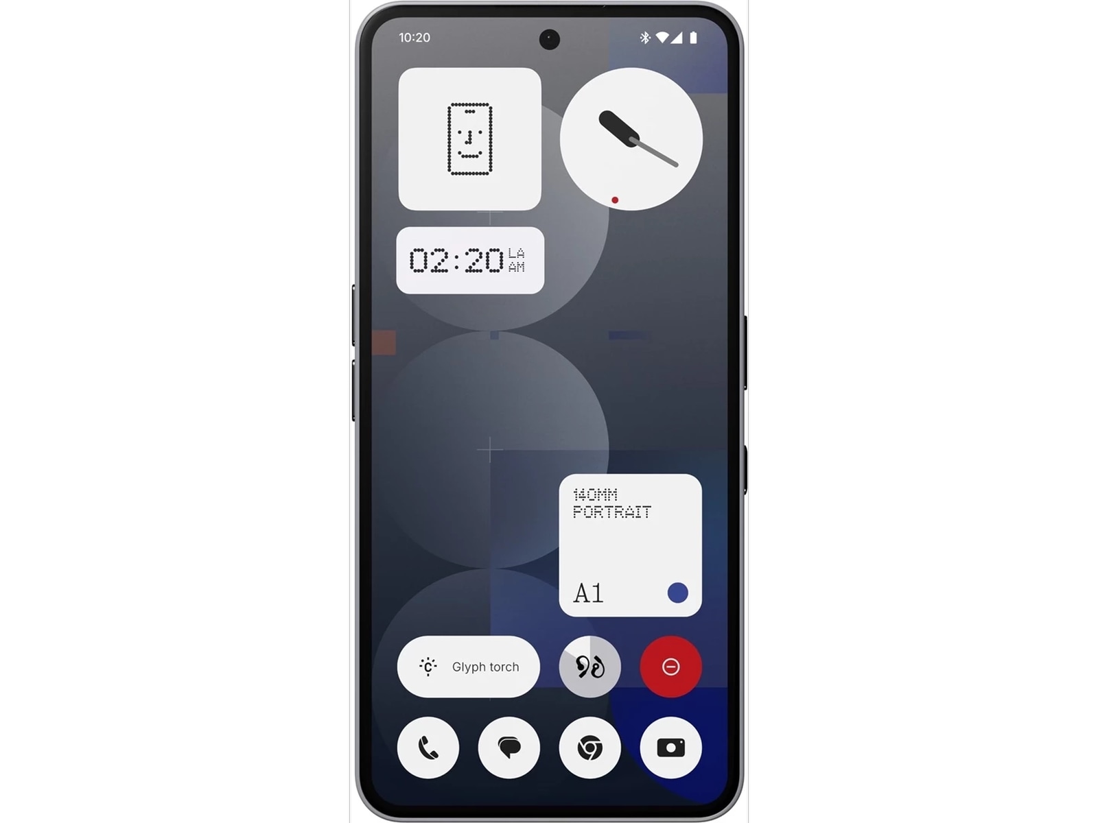 Nothing Phone (3a) Pro 12+256GB (grå) Mobiltelefoner