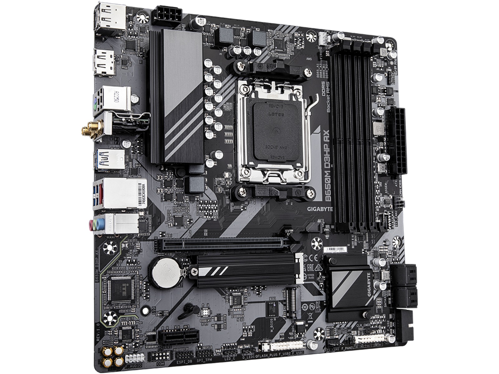 Gigabyte B650M D3HP AX Bundkort AMD Socket
