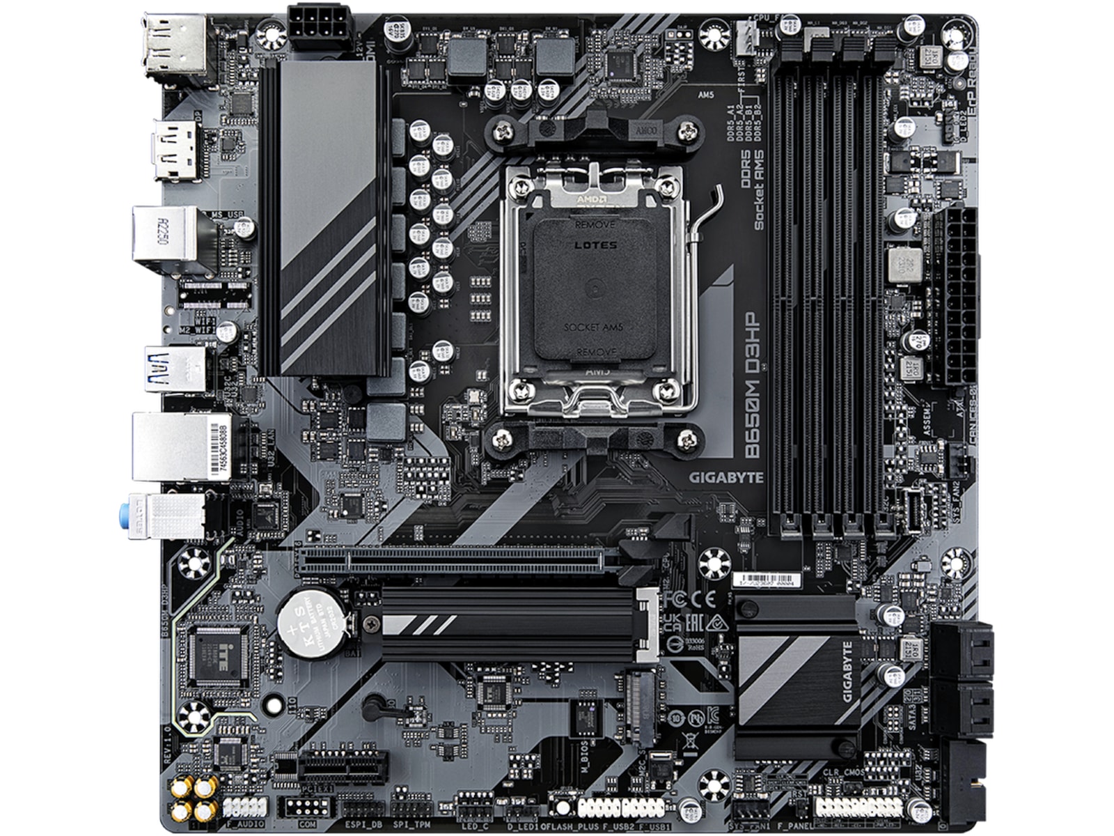 Gigabyte B650M D3HP Bundkort AMD Socket