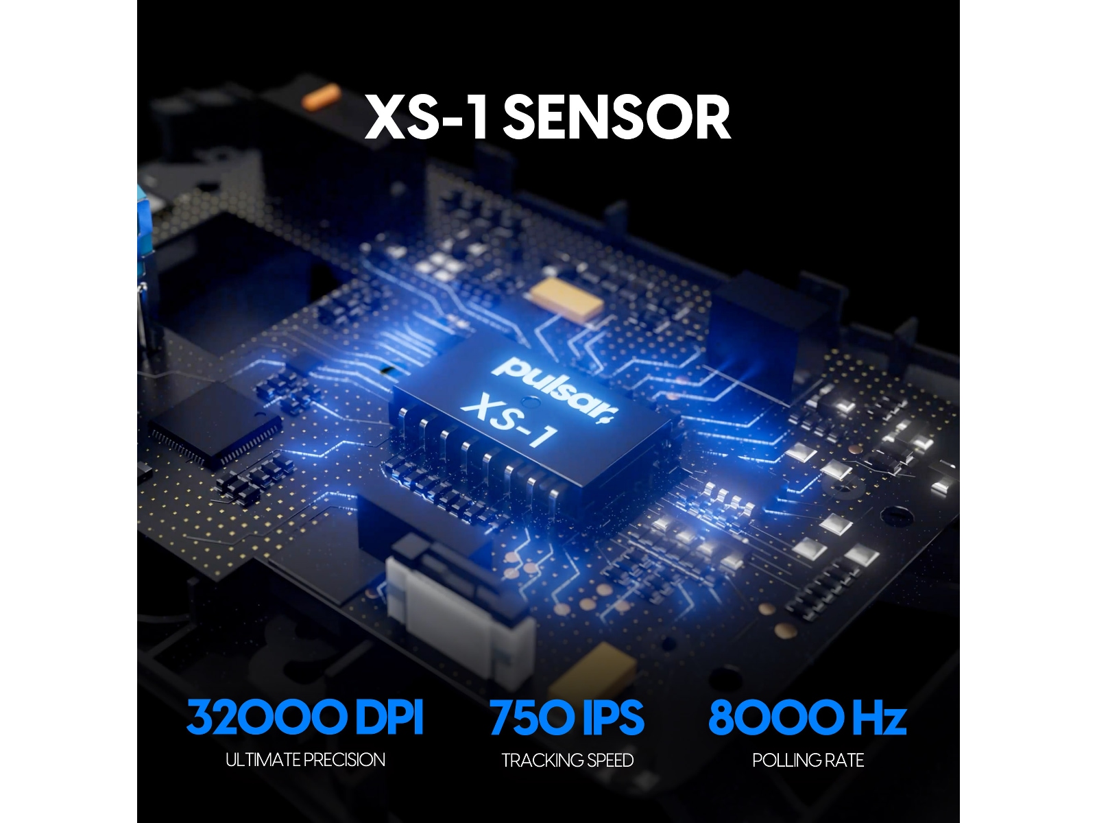 Pulsar Xlite V4 eS Mini trådløs gamingmus (sort) Gamingmus