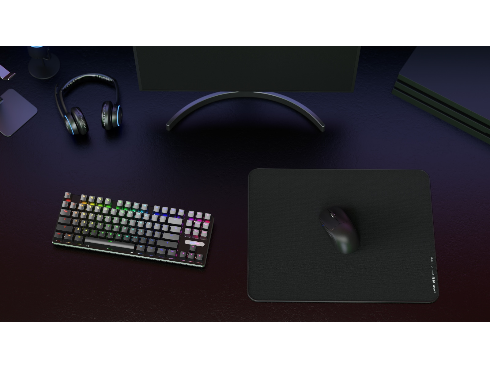 Pulsar ES2 Premium Musemåtte L Gamingmusemåtte