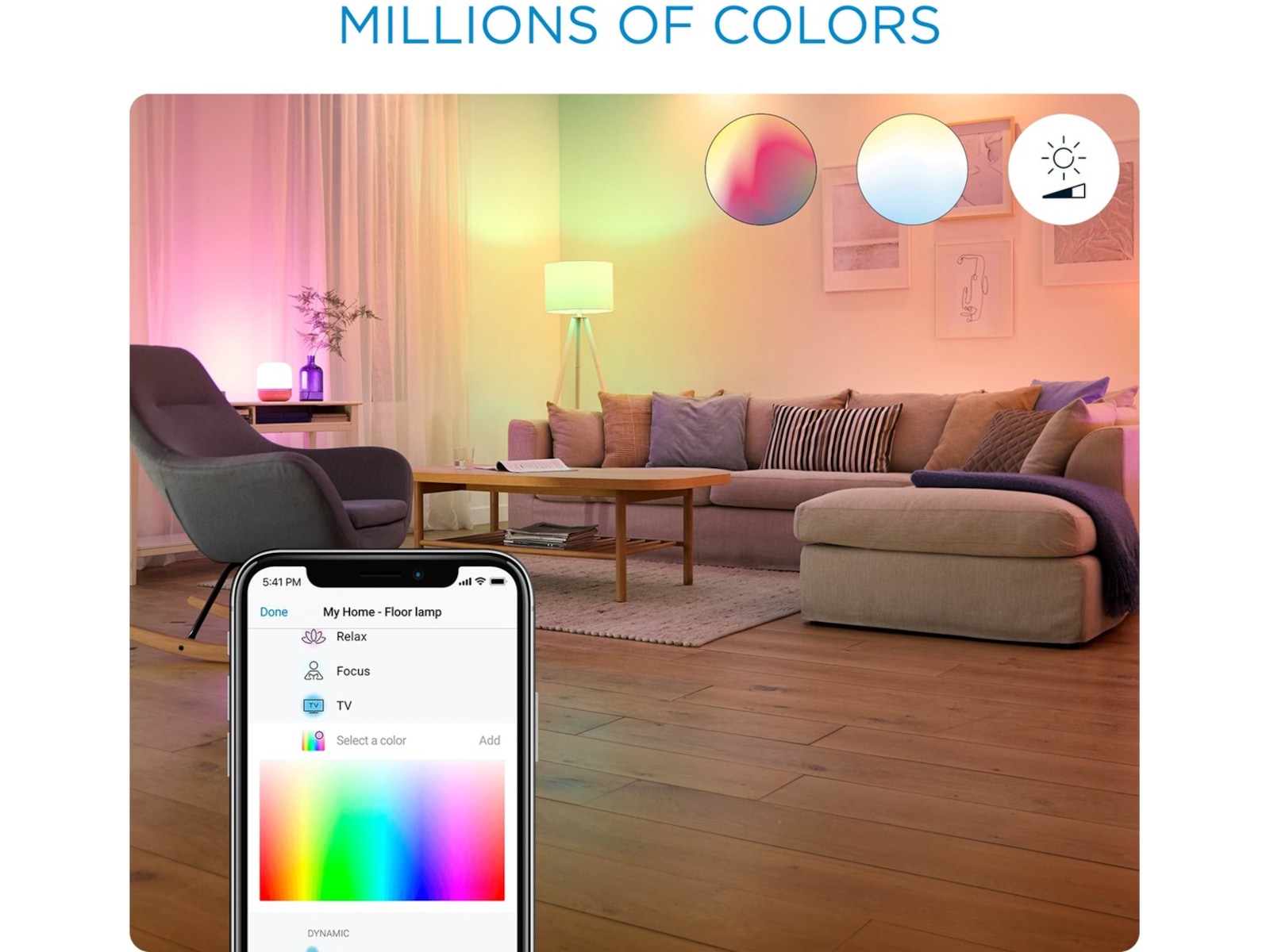 WiZ BLE spot 50w GU10 pære LED-pærer & elpærer