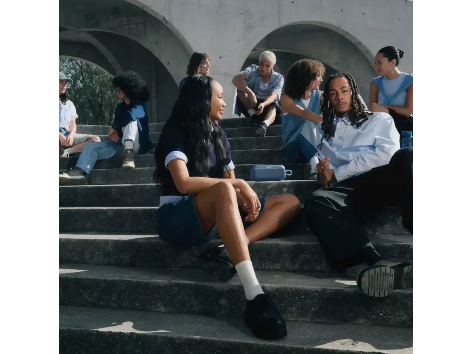 Bose Soundlink Plus bærbar højttaler (Blue Dusk) Trådløs / Bluetooth højttaler