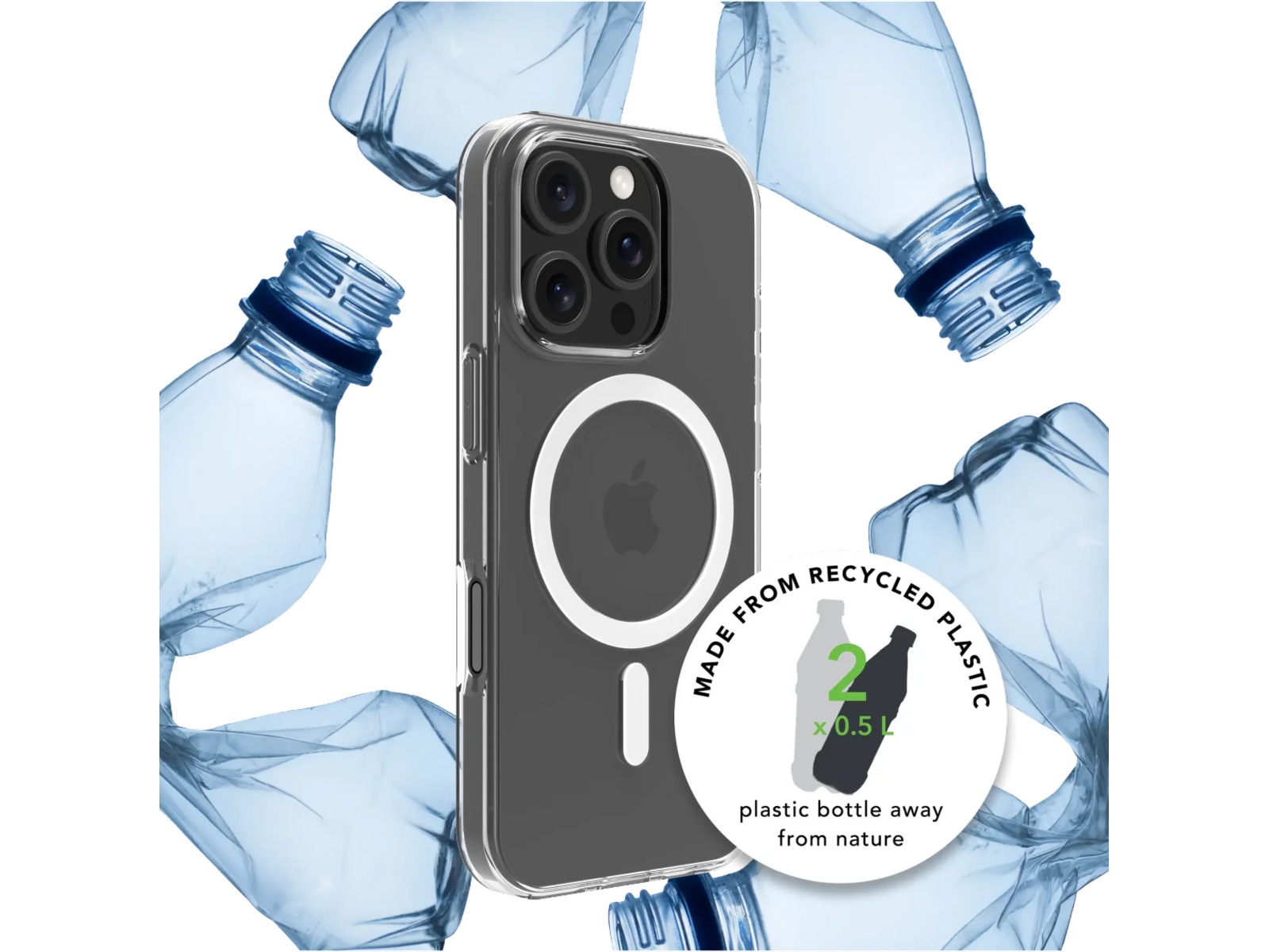 dbramante1928 iPhone 15 Greenland Pro Magsafe Cover (gennemsigtig) Mobilcover