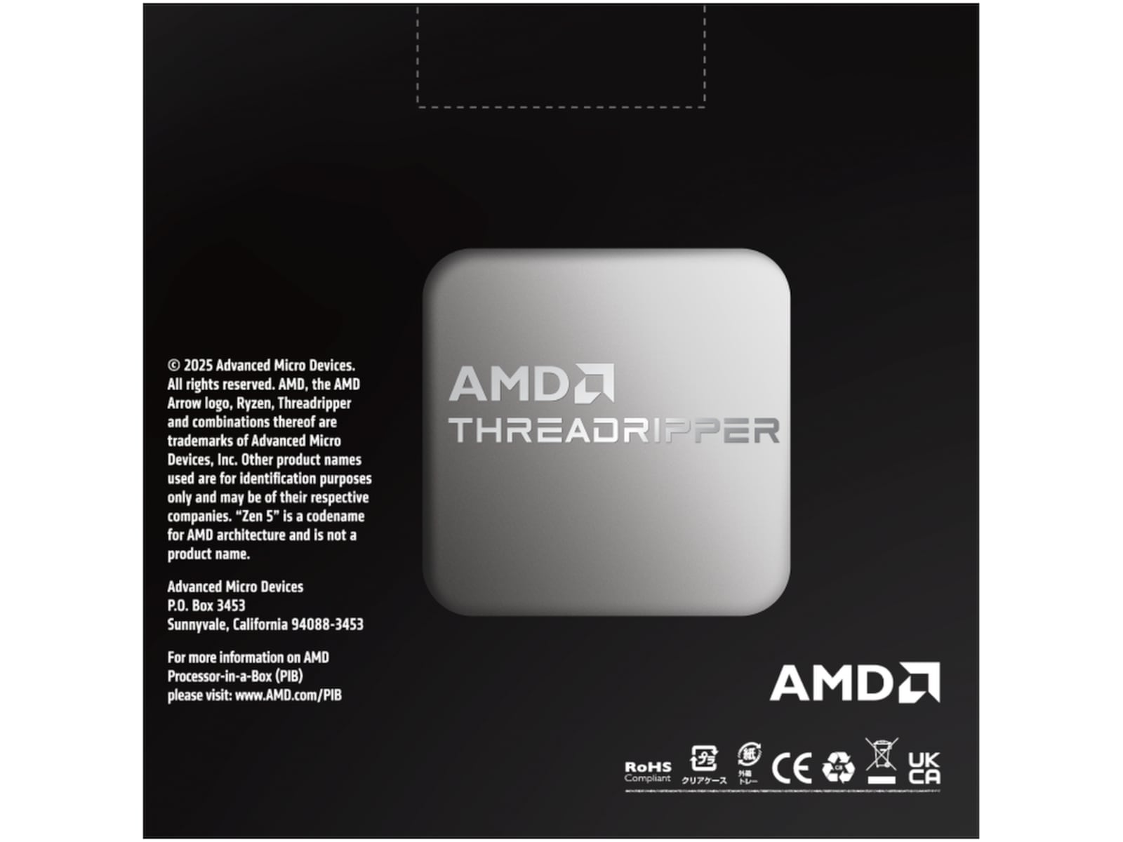 AMD Ryzen Threadripper 9980X Processorer
