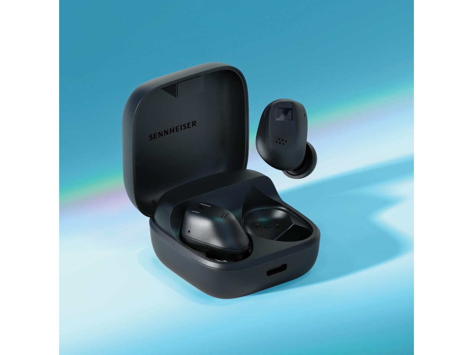 Sennheiser Accentum True Wireless trådløse høretelefoner, Earbuds (sort) In-ear høretelefoner